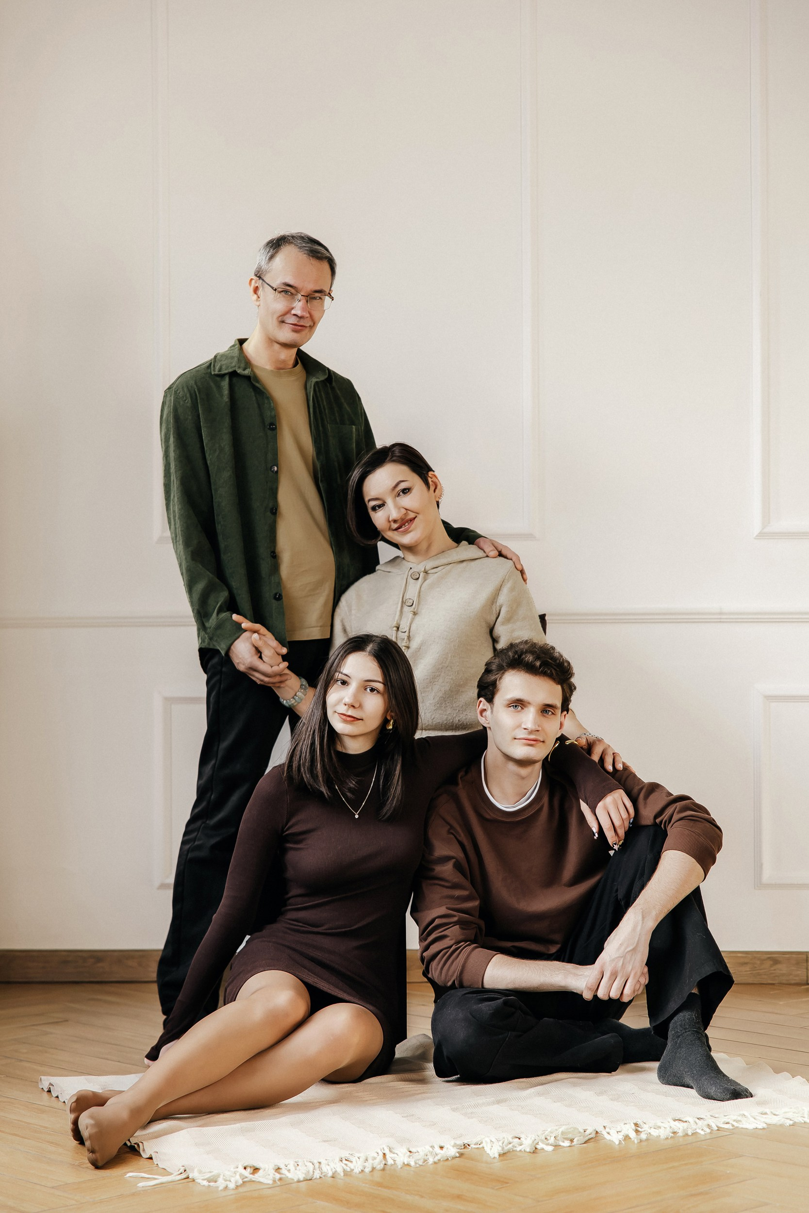 Семейная фотосессия для Любавы, Ольги, Романа и Бориса