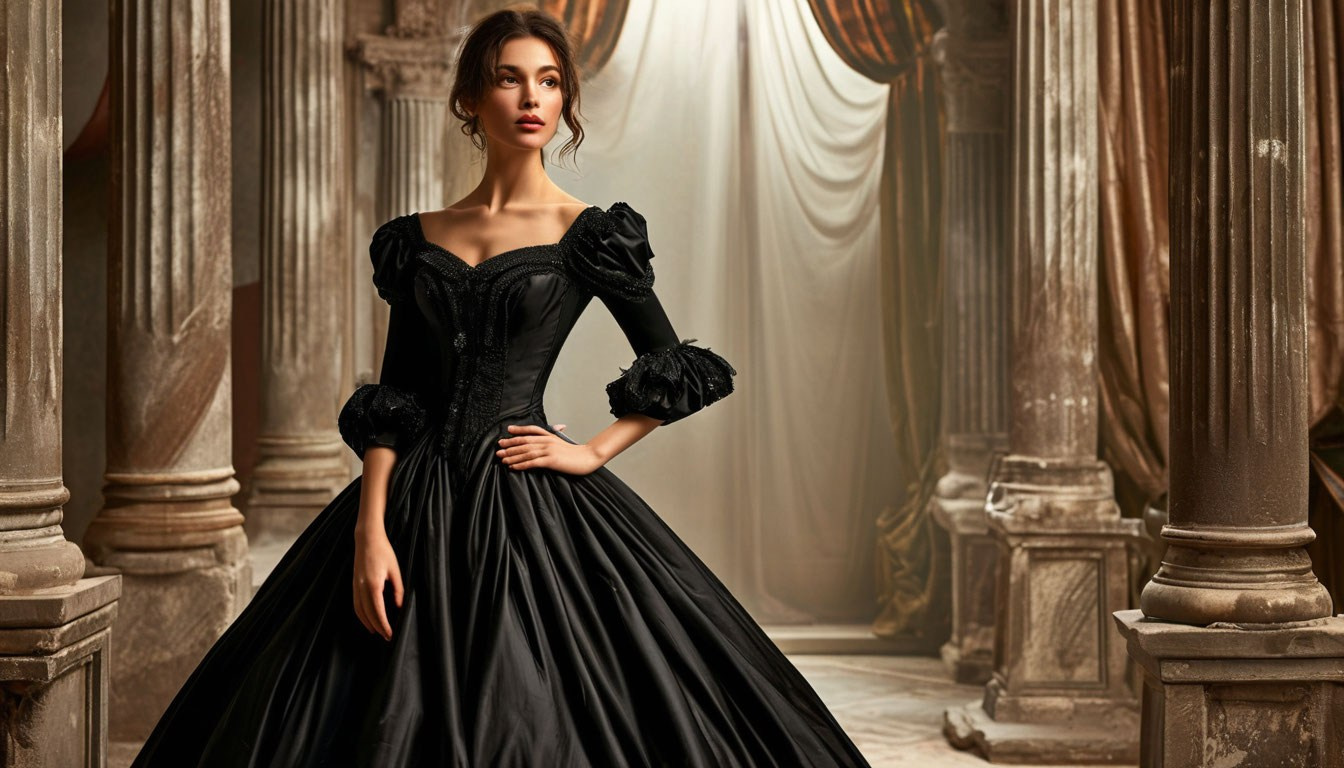 Стили фотосессий для девушек. Ампир. Потрет девушки.