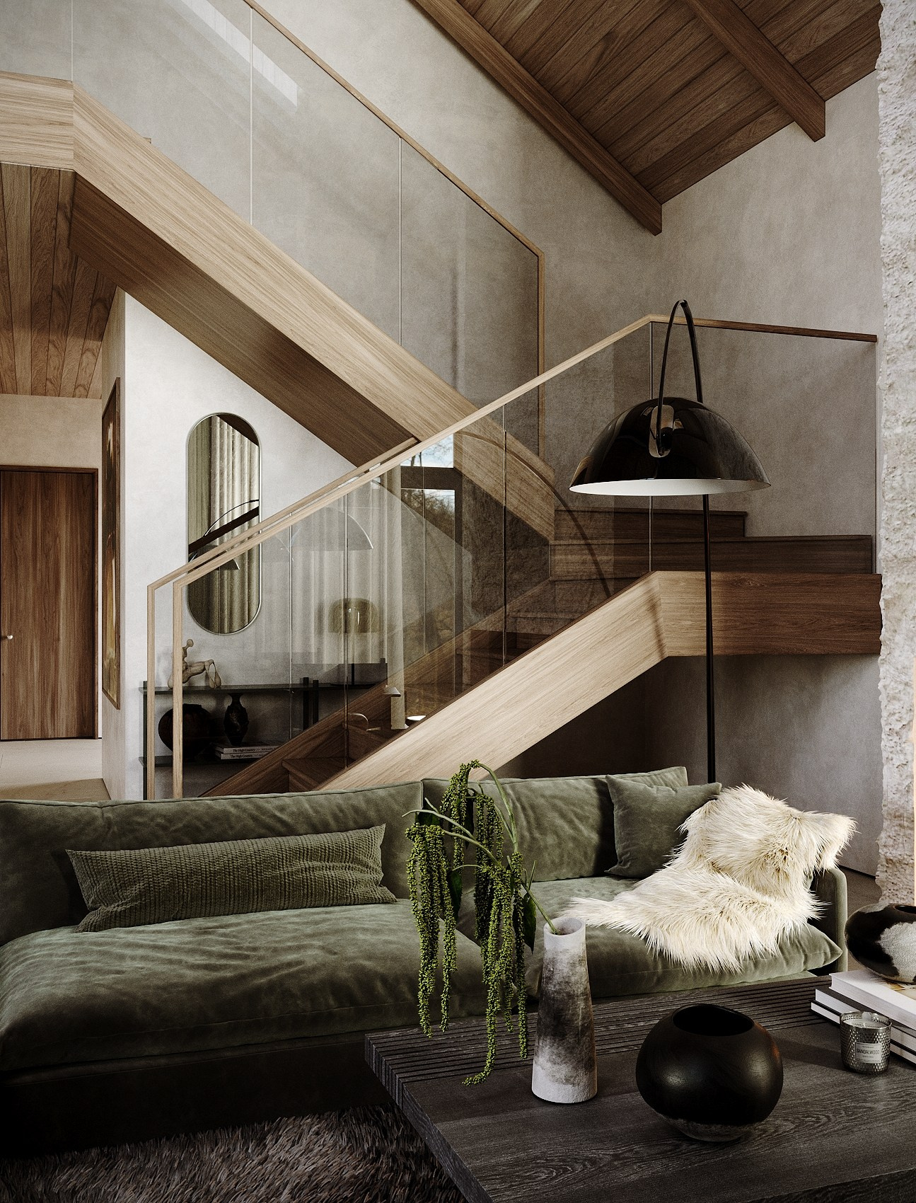 Дом у озера_220 м2. 3d визуализатор Валерия Романова