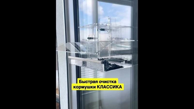 Советы и идеи. Кормушки для птиц на окно Чирик-Чирик