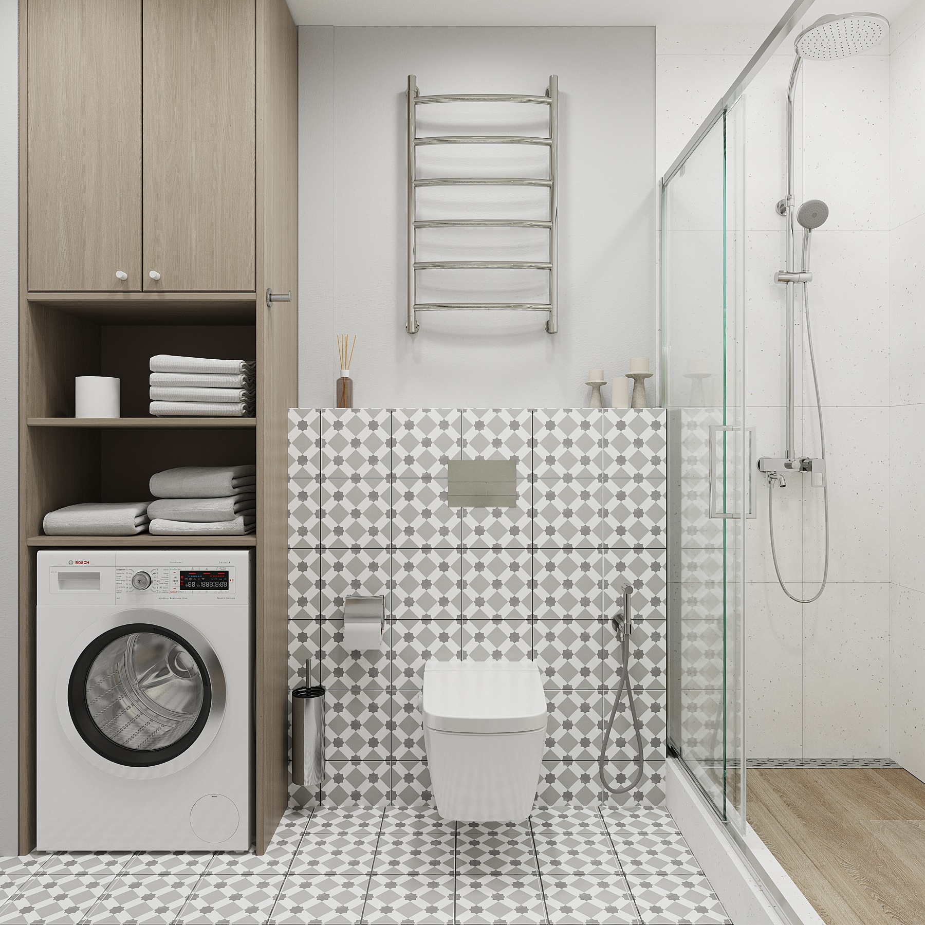 маленький санузел душевая планировка санузла дизайн проект СПБ