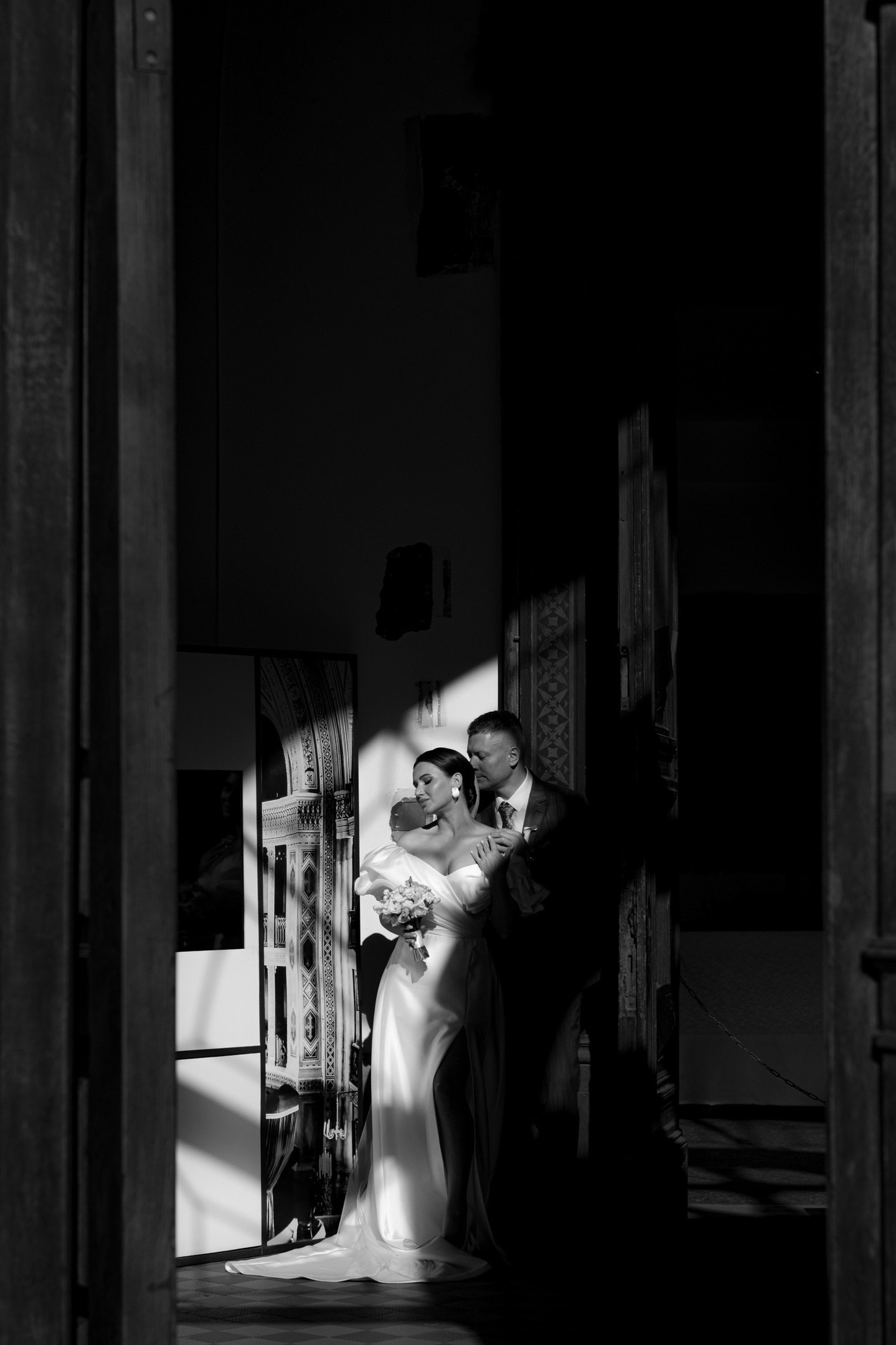 Сентиментальная свадебная фотография