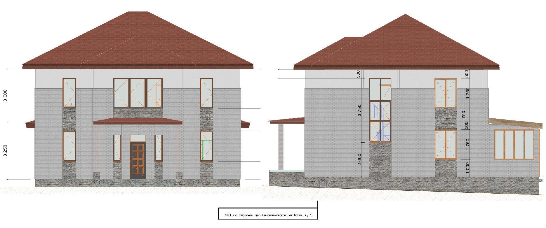 Строительство дома МД-004 в Райсеменовском | «Милый дом» — за 4 месяца, газобетон, мягкая кровля. Строительная компания «Милый дом» МД. Москва и Московская область