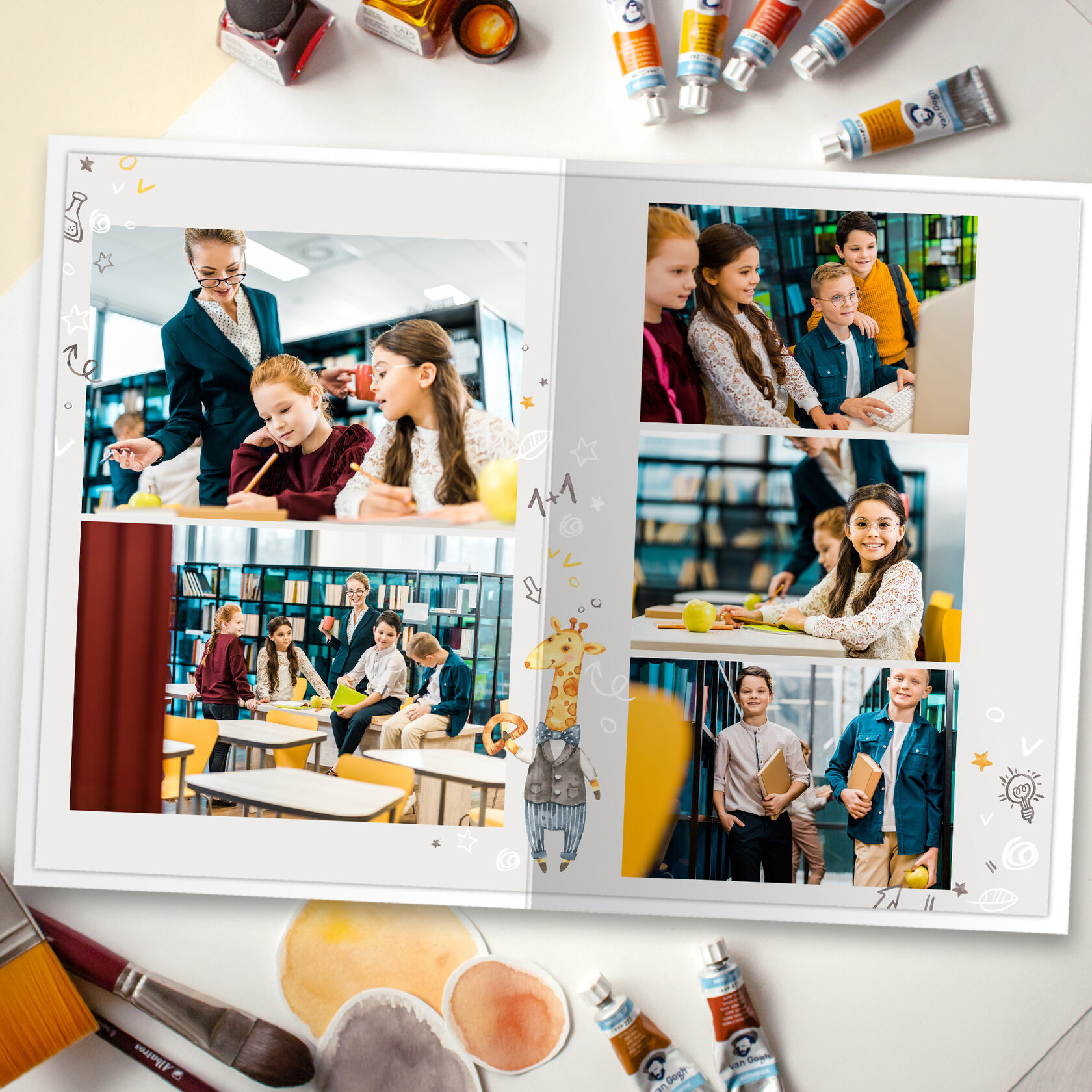 Детский сад. ДИЗАЙН АЛЬБОМА. Современные выпускные альбомы. Воткинск