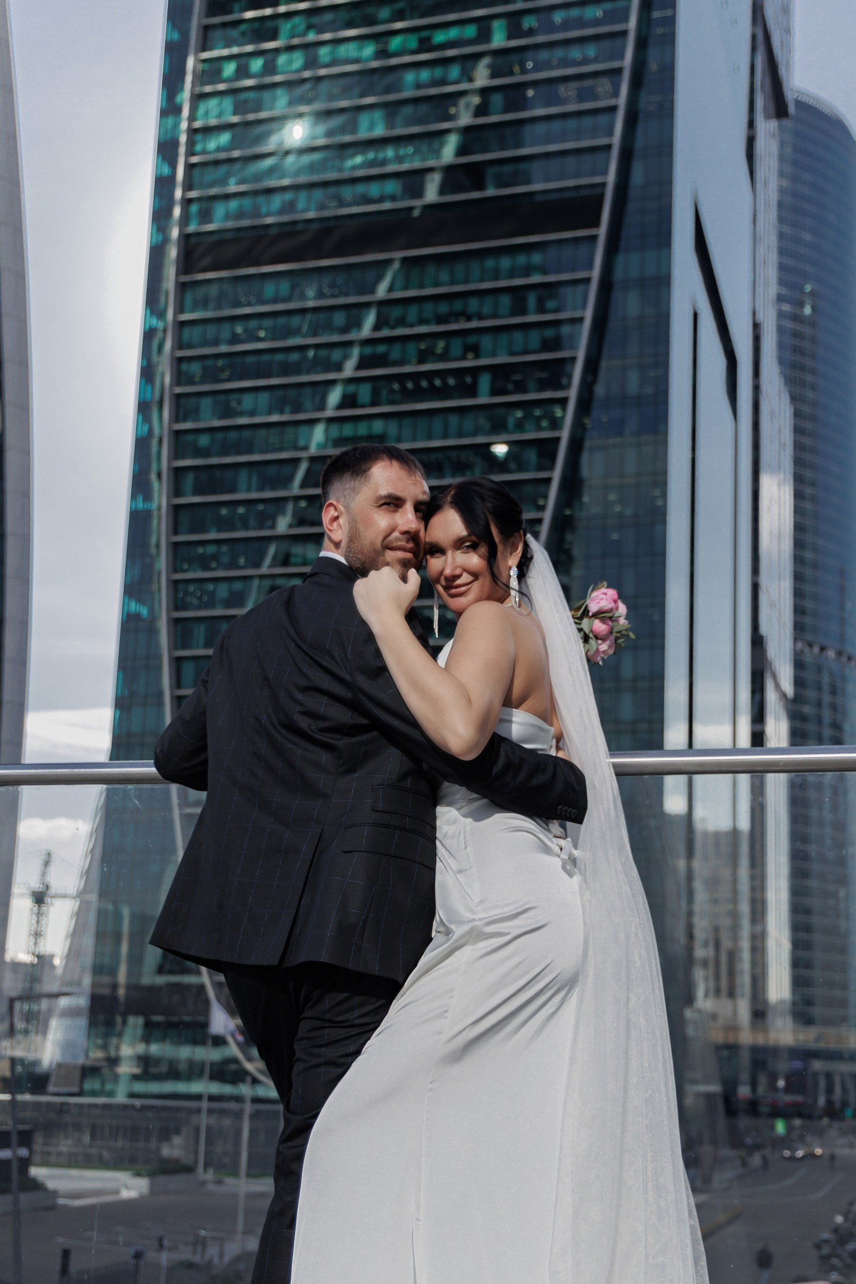 Анна и Степан Москва-Сити