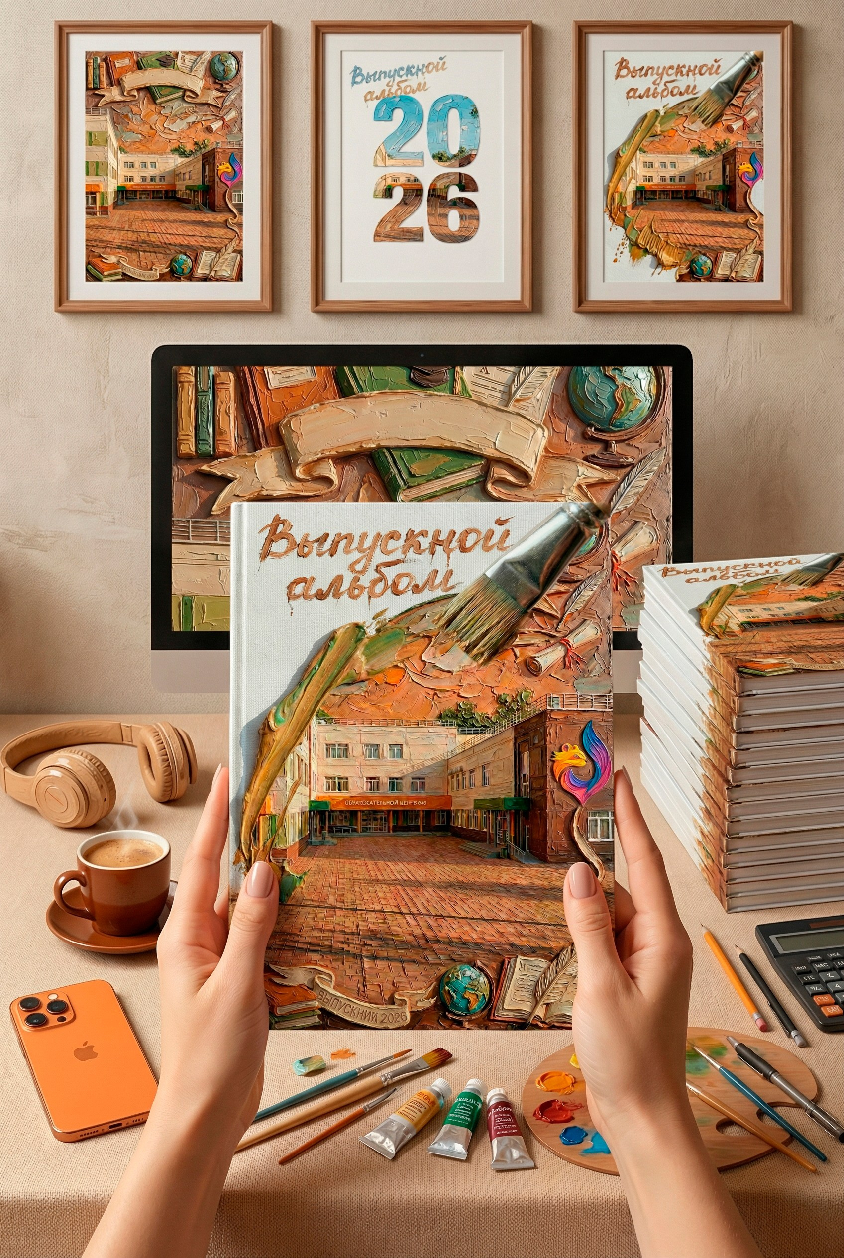 Альбомы для начальной школы. Школьный фотограф в Челябинске. Выпускные фотоальбомы