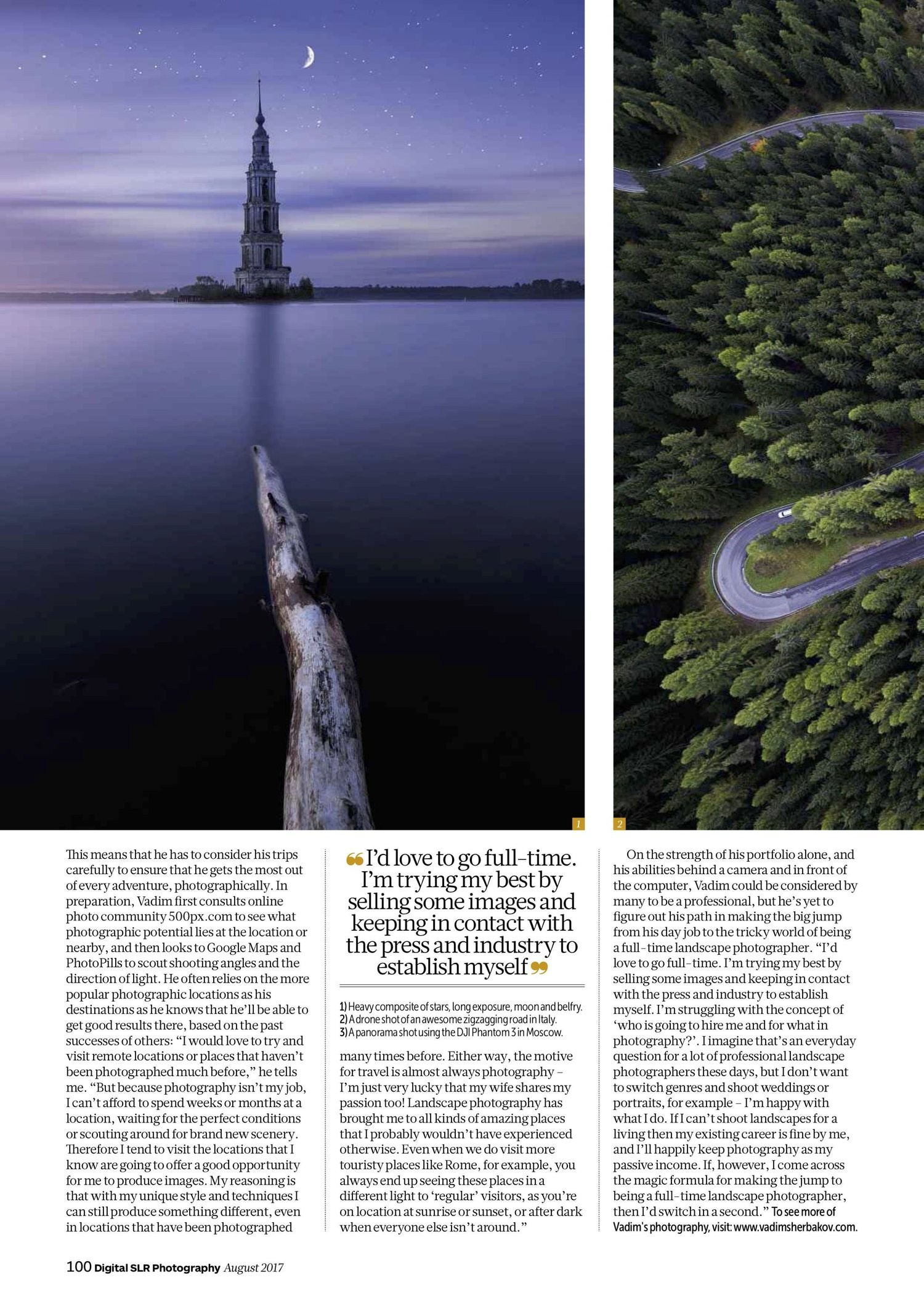 Press. Vadim Sherbakov Portfolio