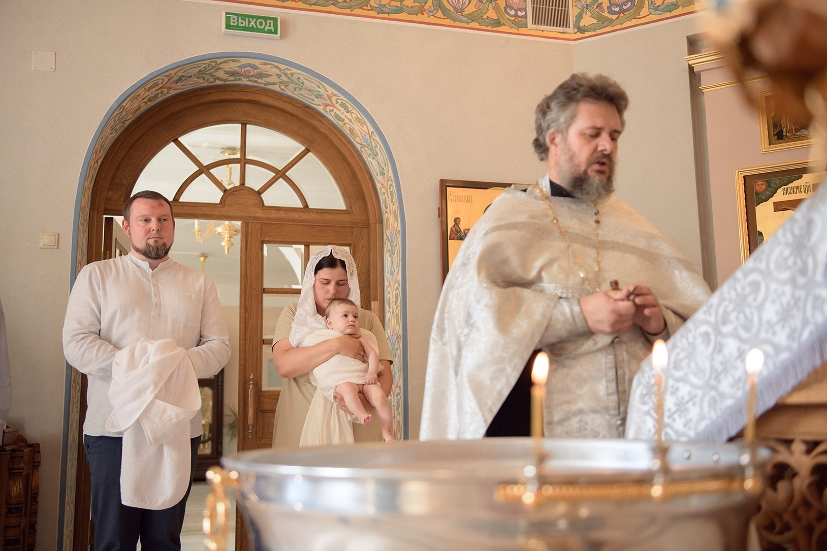 Видеосъемка Крещения и Венчания Москва. Видео с семейной фотосессии в Москве