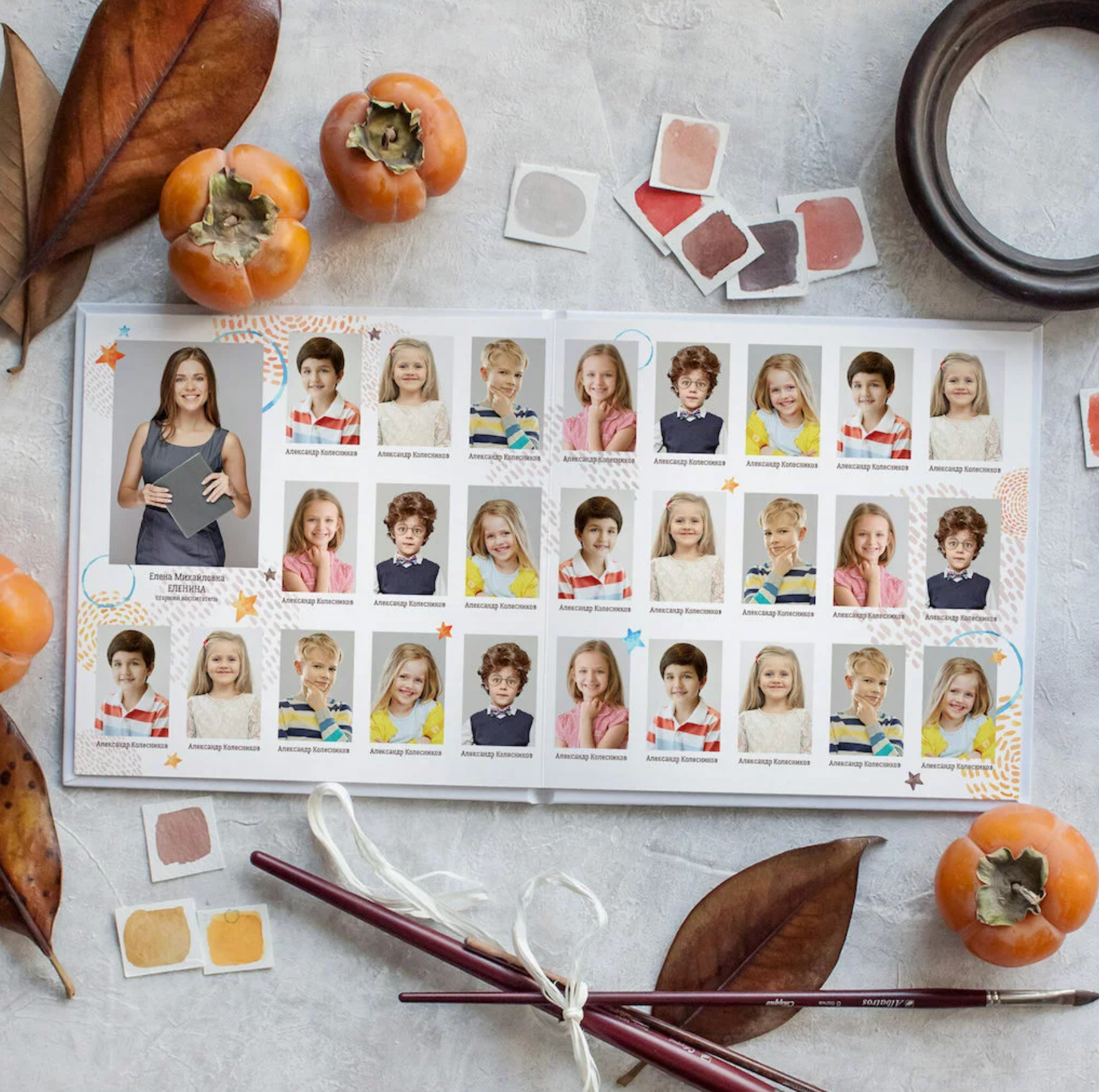 Выпускные книги для детского сада. Семейный и детский фотограф Долгопрудный, Мария Кухтарова