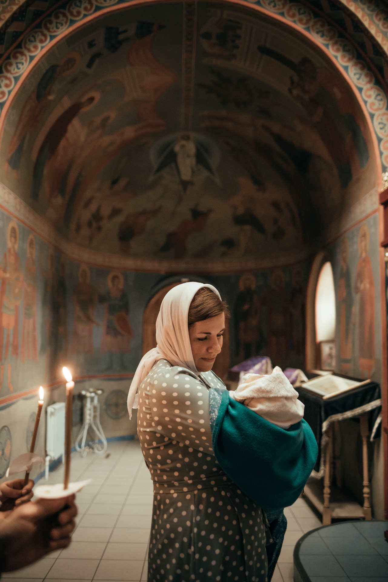 КРЕЩЕНИЕ. Фотограф новорожденных в стиле lifestyle в Воронеже Юлия Ключникова