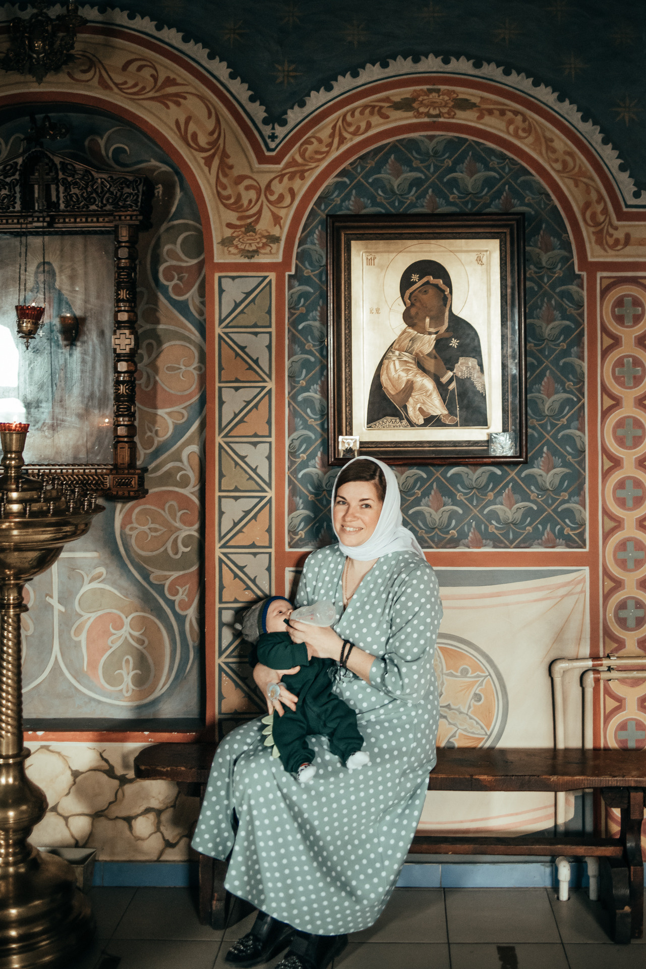 КРЕЩЕНИЕ. Фотограф новорожденных в стиле lifestyle в Воронеже Юлия Ключникова