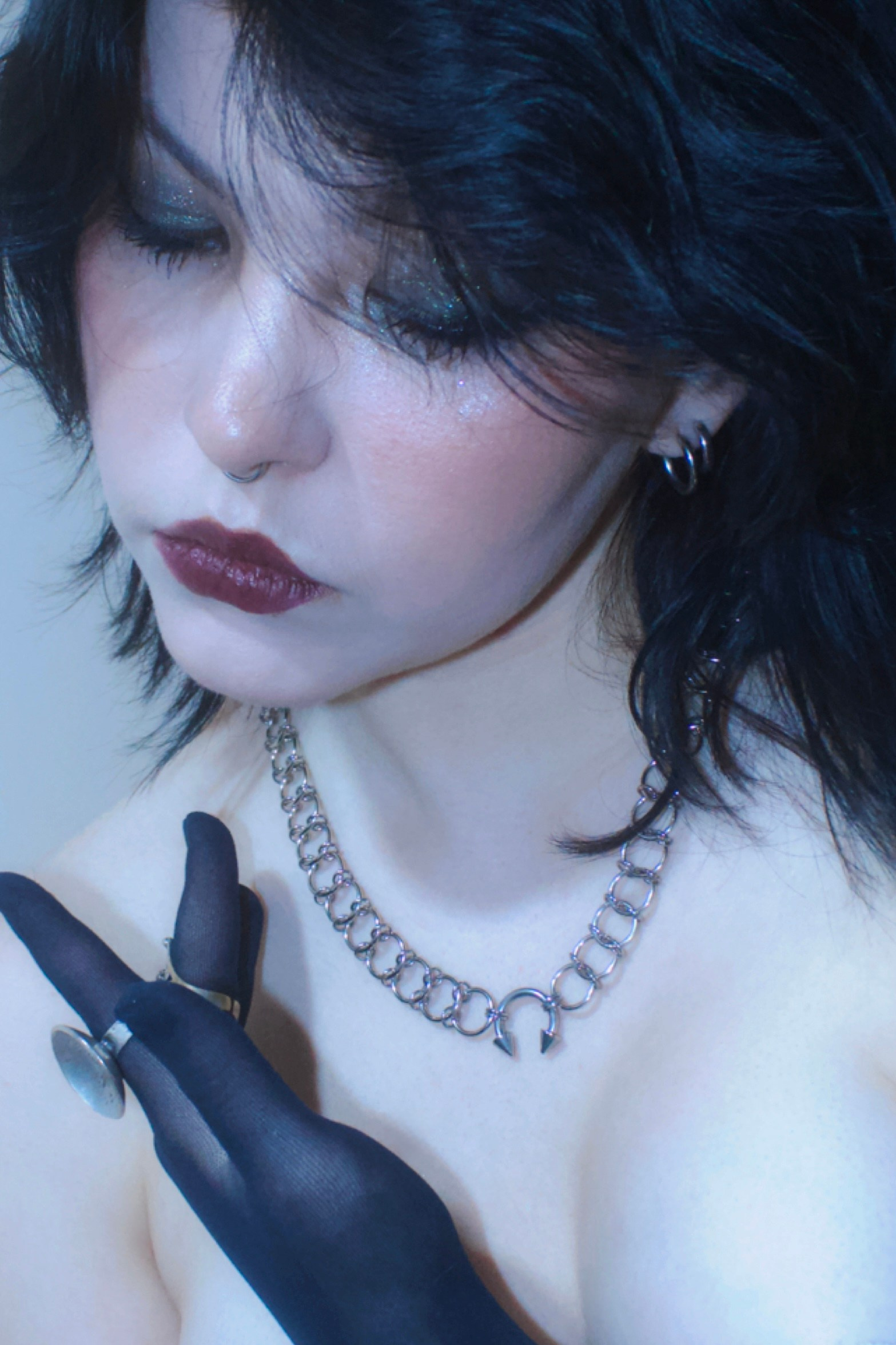 Чокеры из кольчуги. Украшения из кольчуги в Москве Соня Спросонья