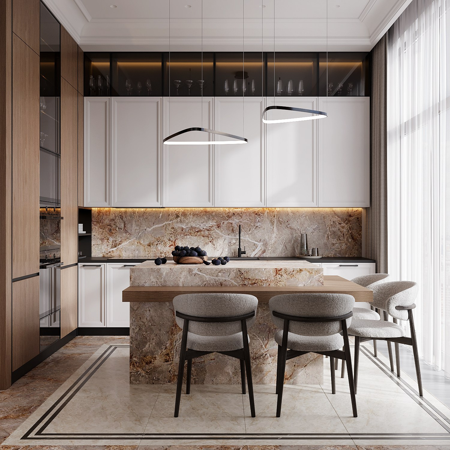 ЖК Река 2. Дизайн интерьера в Москве