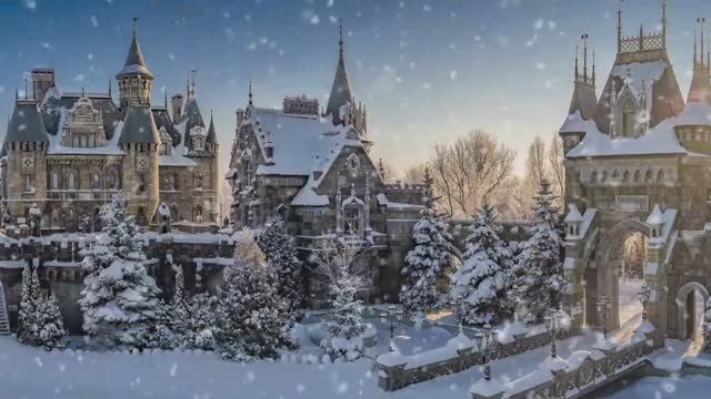 Новогодняя фотосессия в Замке Гарибальди. Фотограф Батурин Денис — Фотосессия в Замке Гарибальди