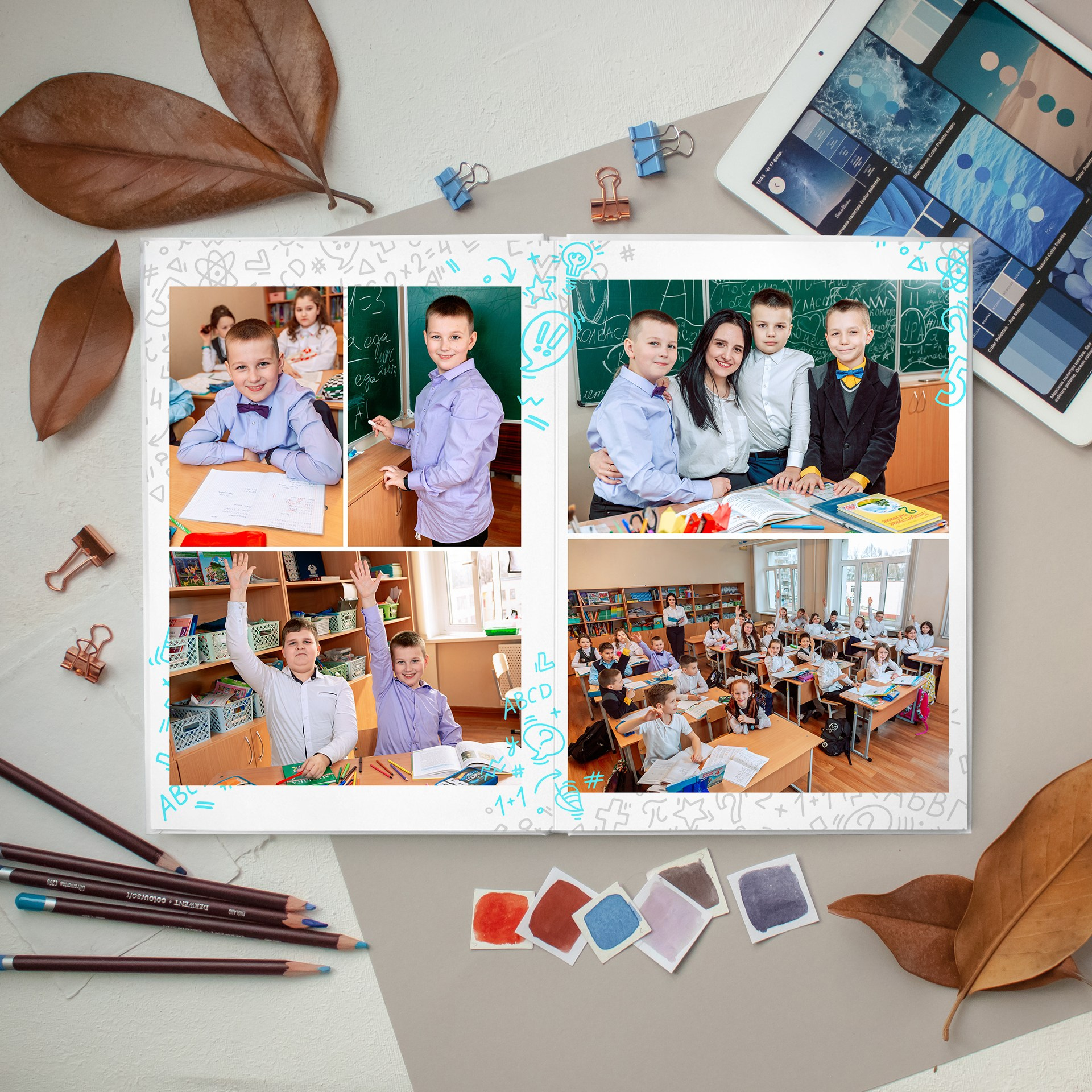 Выпускные альбомы для школы. Выпускные альбомы в Минске, фотоальбом в школу и детский сад