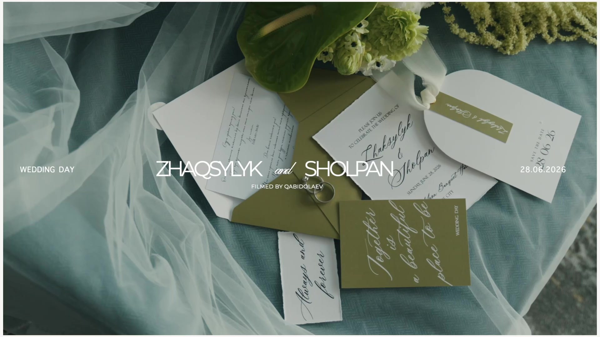WEDDING. Свадебный Видеограф Алматы