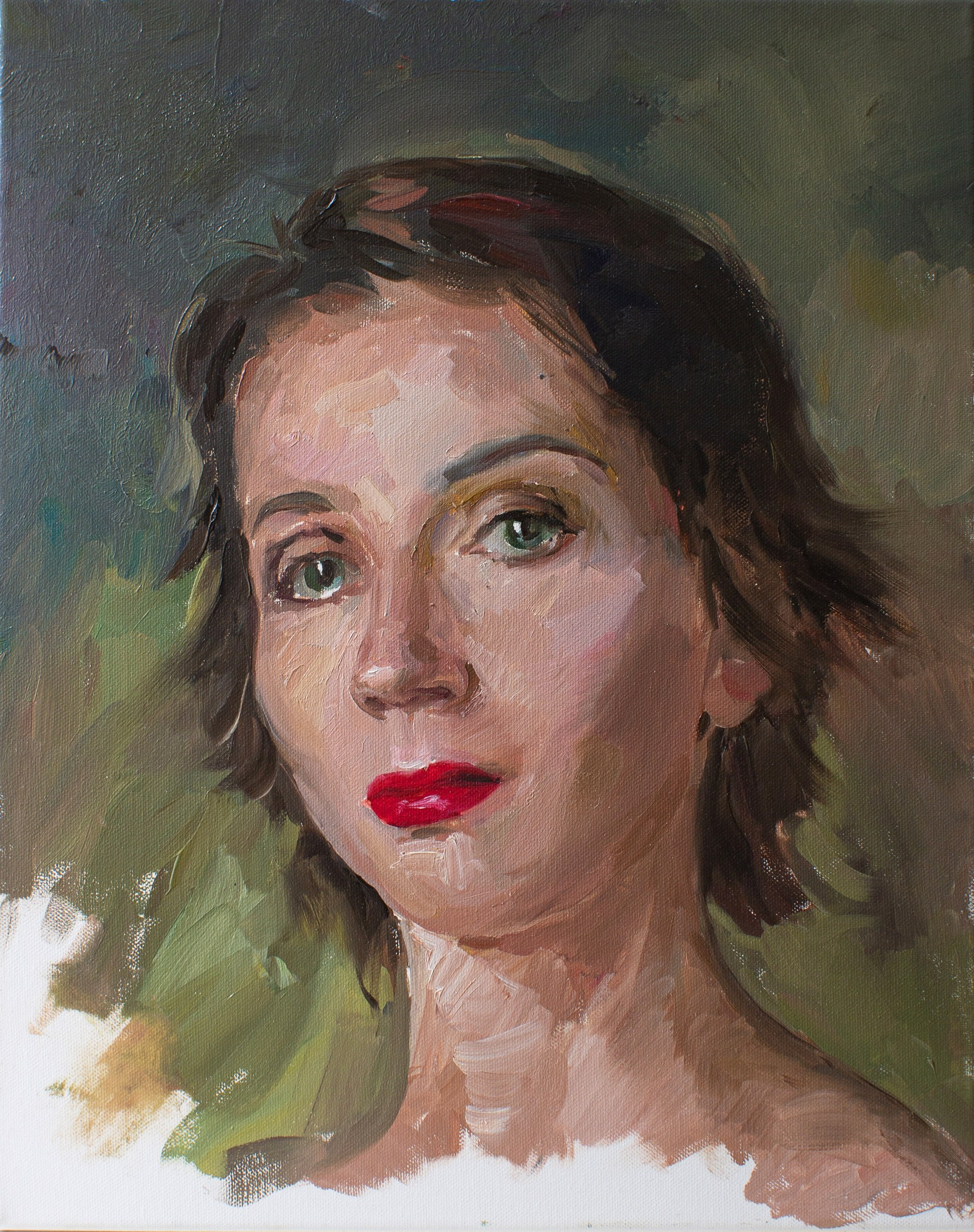 Портфолио. Заказать портрет маслом на холсте по фото в яркой живописной манере