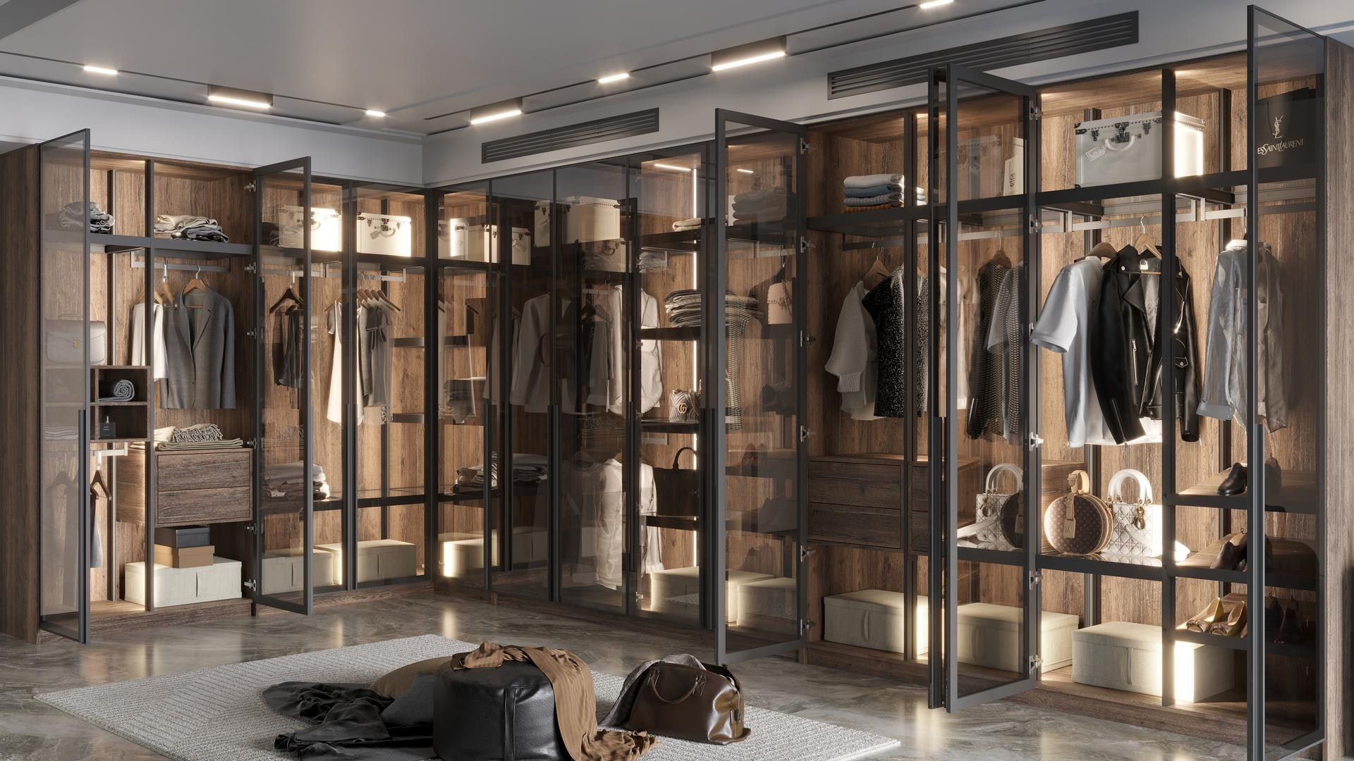 Гардеробные системы MGS мебель. MGS мебель в Ростове-на-Дону. Высочайшее качество исполнения. Инновационные и классические материалы. MGS mebel Ростов