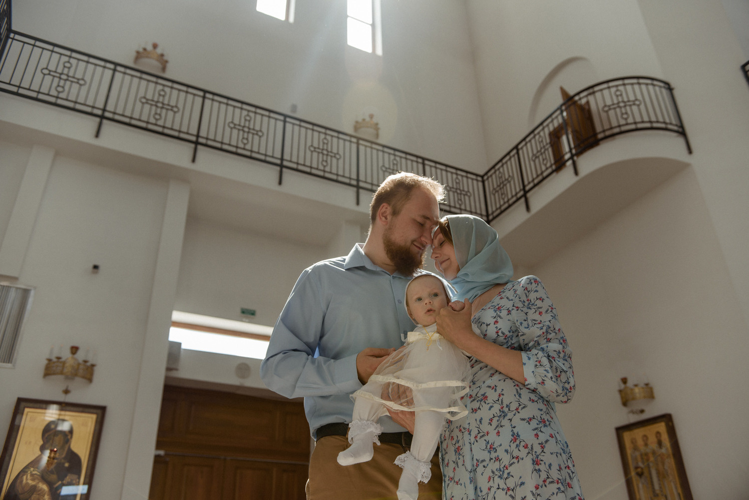 Таинство Крещения. Семейный фотограф в г.Москве Катя Норм