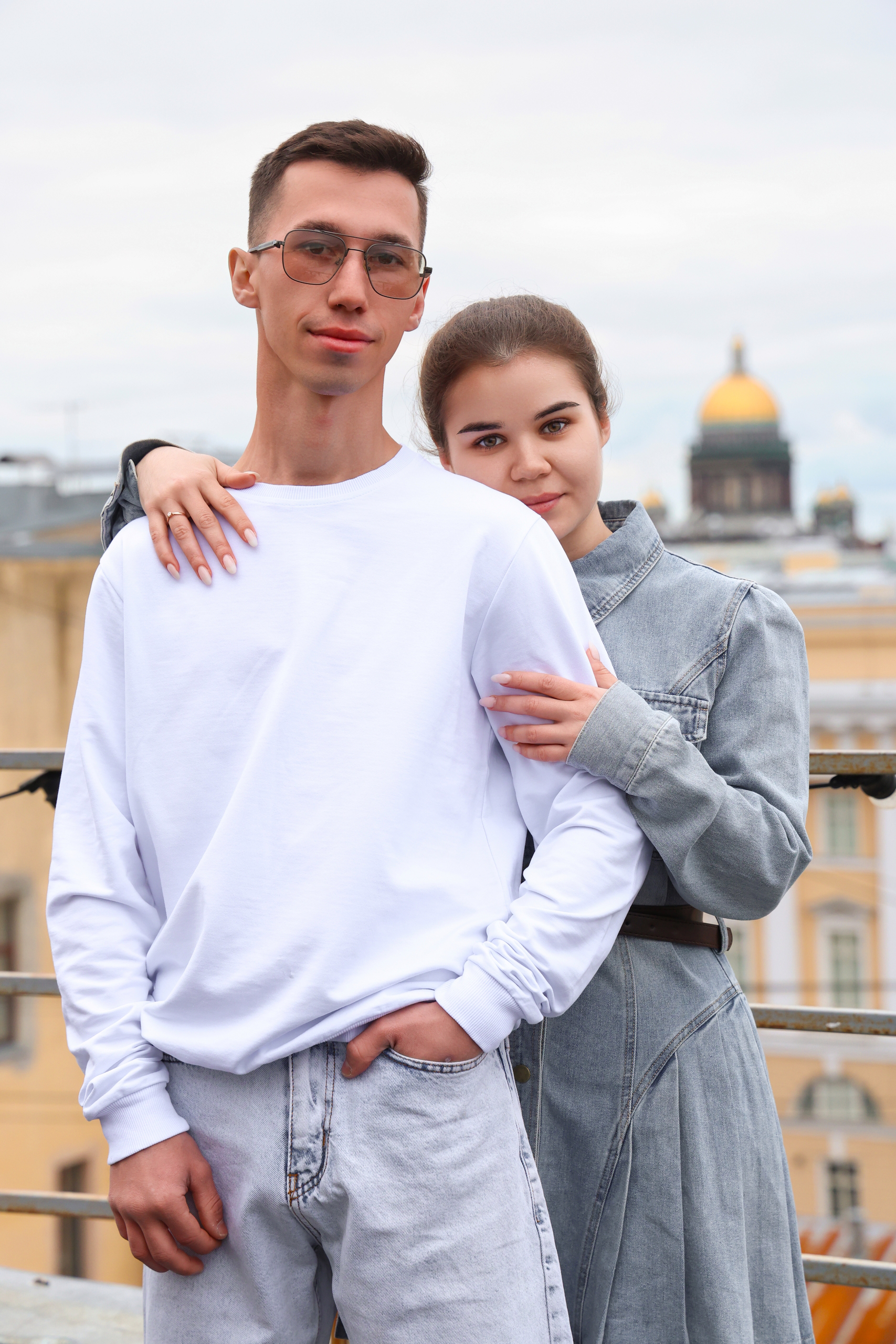 Фотосессия на крыше, Санкт-Петербург