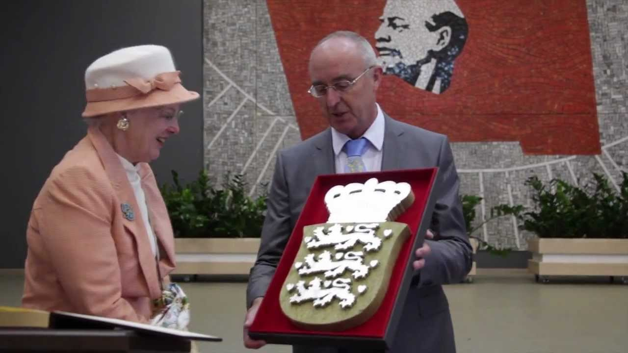 Визит Ее Величества Королевы Дании, Маргрете II на завод компании ROCKWOOL. Photomantis