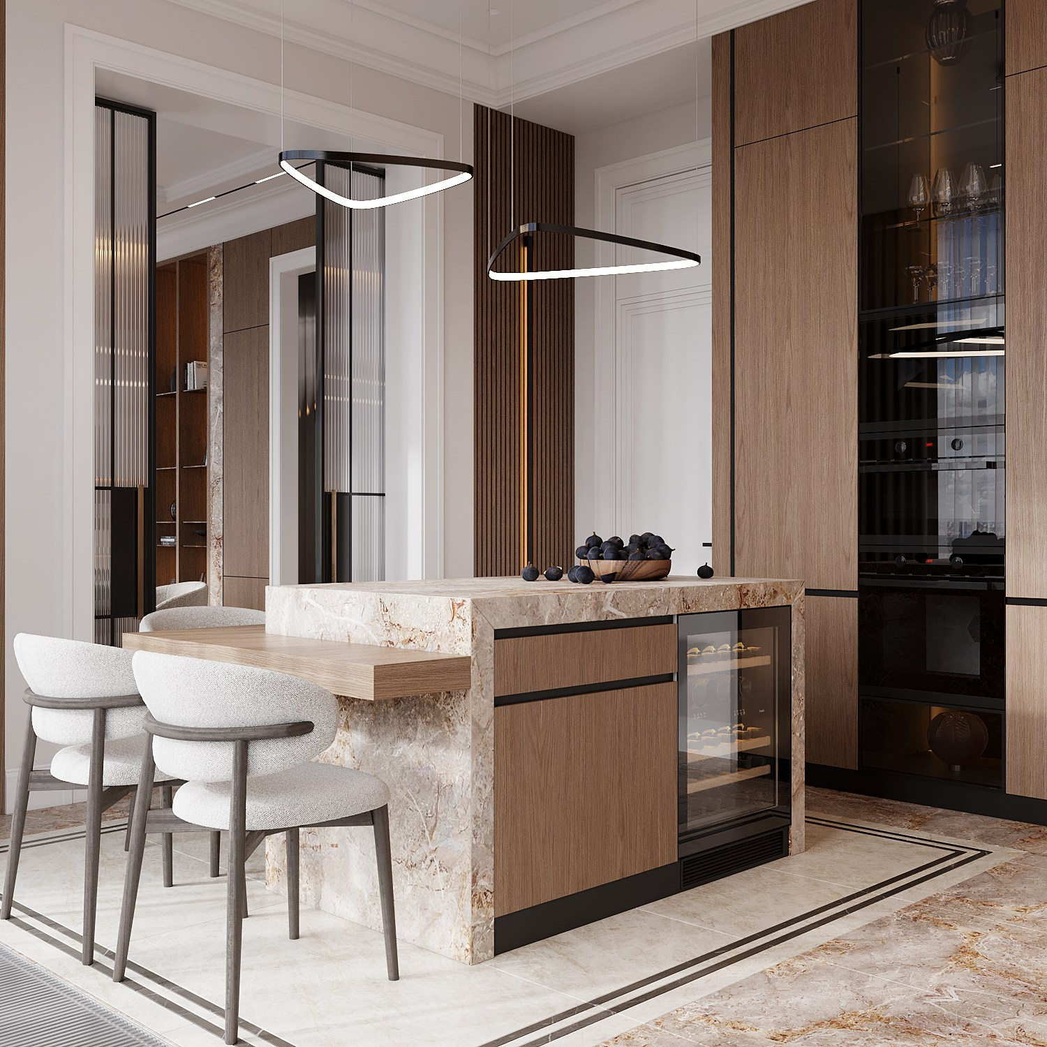 ЖК Река 2. Дизайн интерьера в Москве