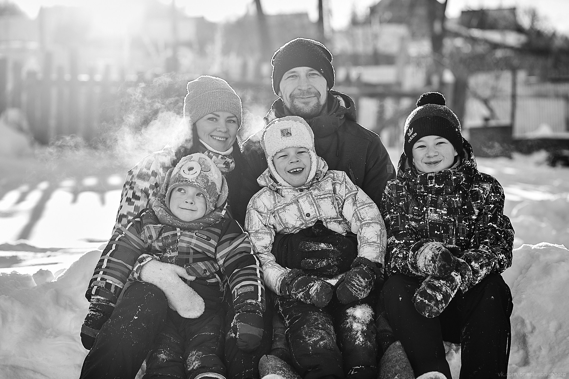 Вова, Лена, Матвей, Ваня и Андрей