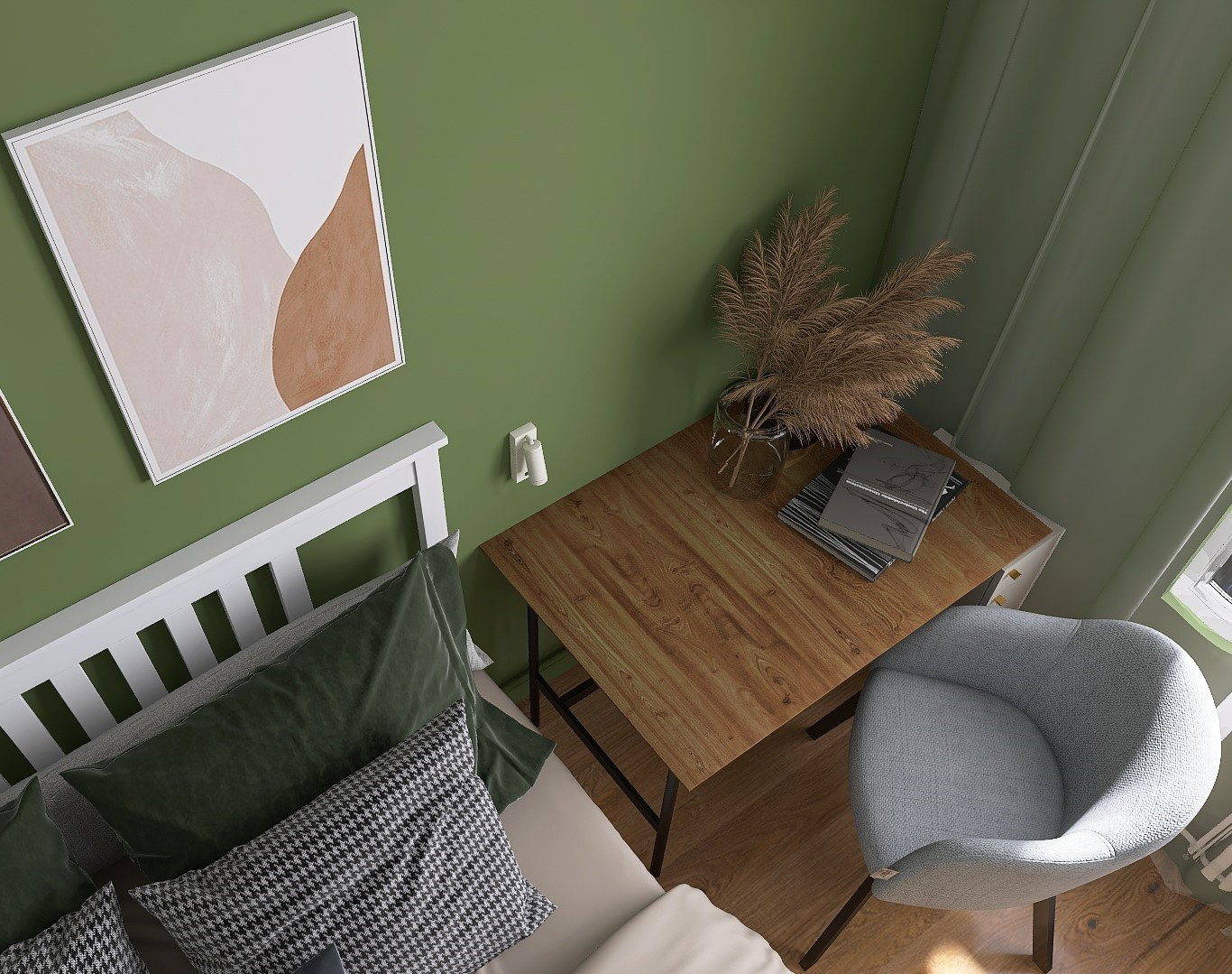 Дизайн-проект квартиры в старом фонде. Главная