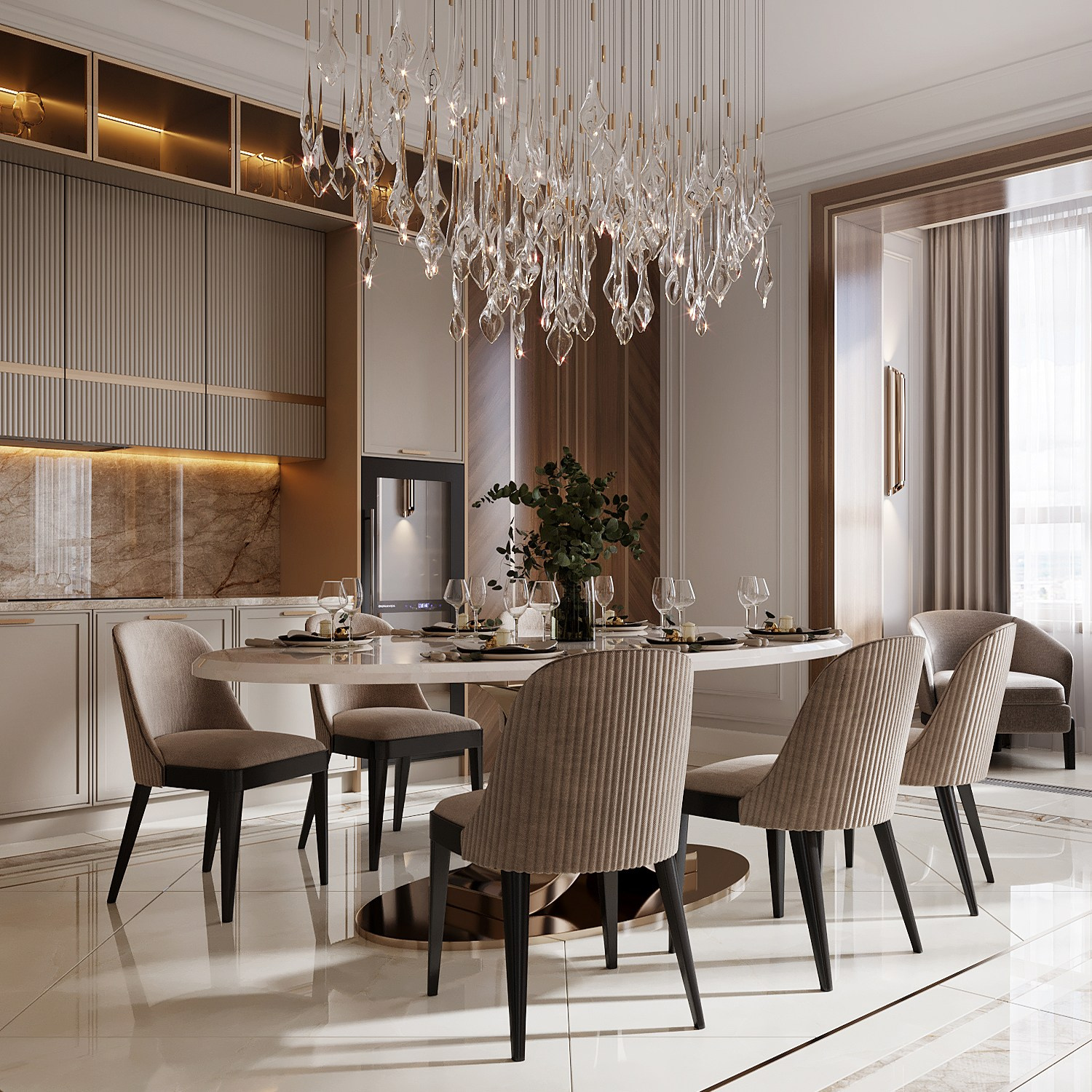 ЖК Сити парк 5. Дизайн интерьера в Москве