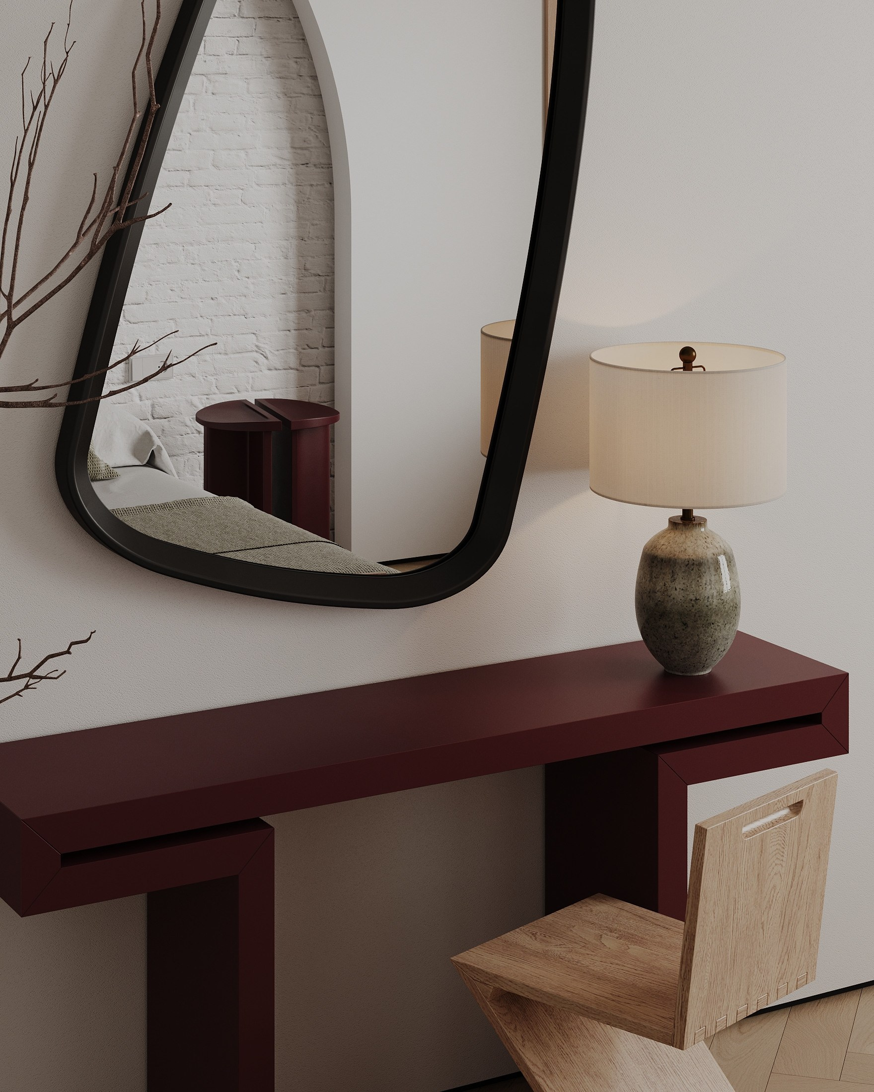 Концепт спальни в г. Санкт-Петербург. Студия интерьерной визуализации tmshkn.vis