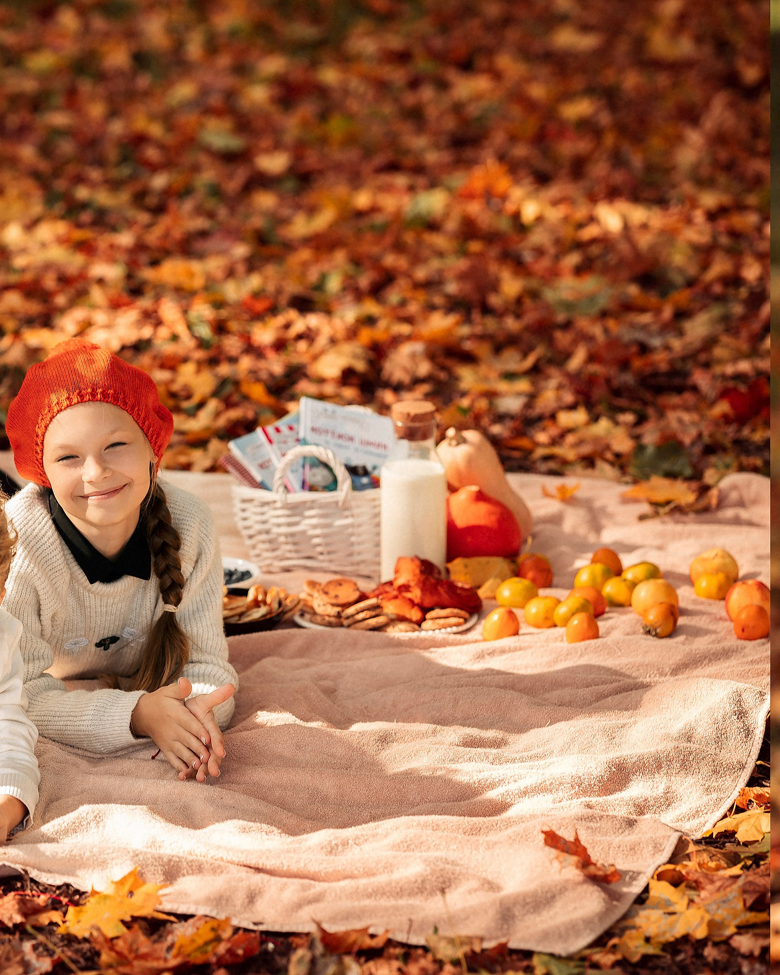 Самый вкусный осенний пикник. Женский и семейный фотограф в Москве Виктория
