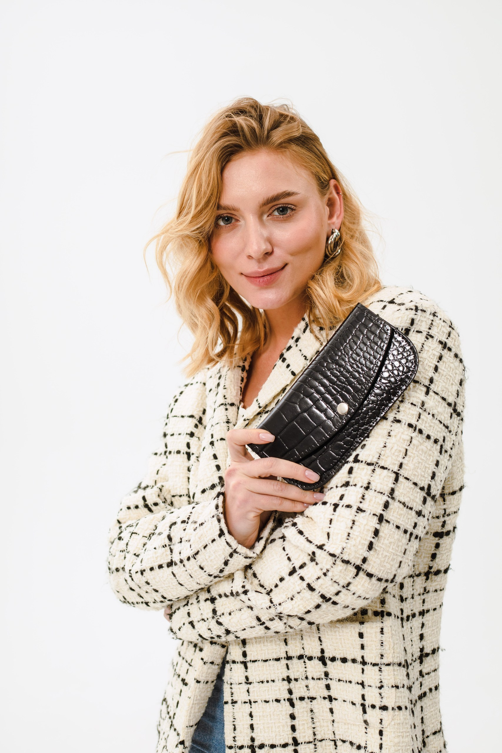 Модель 2КС04. Бренд Alligatore Biaco — это изящные изделия из натуральной кожи