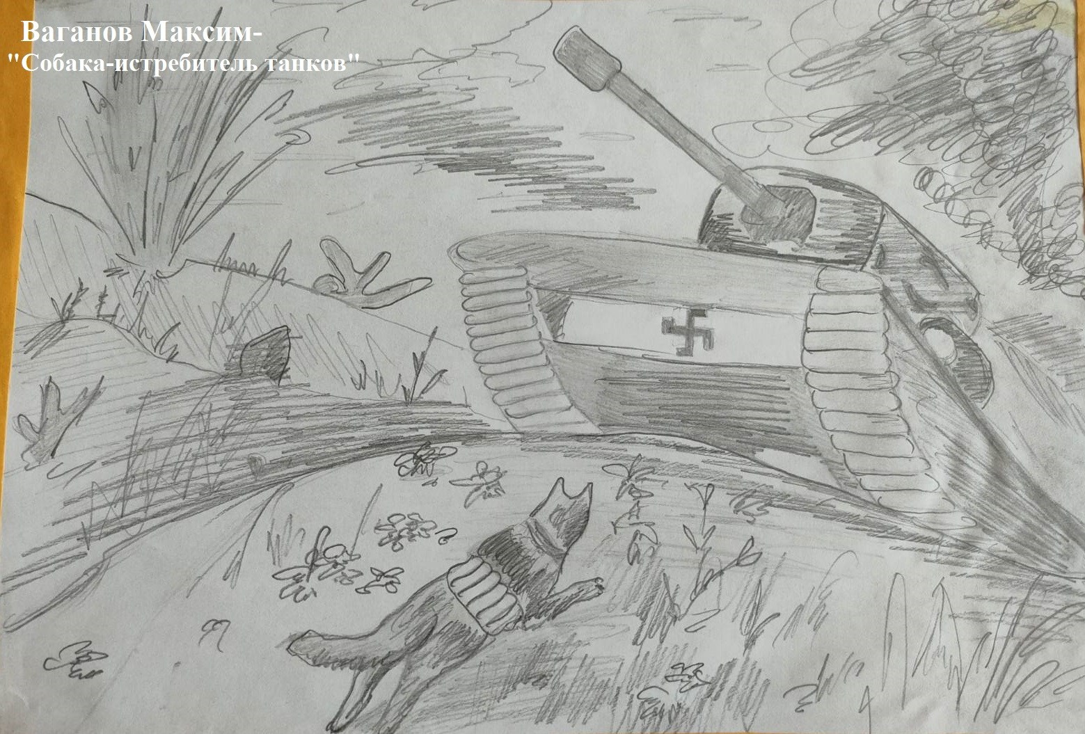 Мероприятия для юных кинологов — «Помним их имена», «Портрет фронтовой собаки». НРОО КЦ "Собаковод"