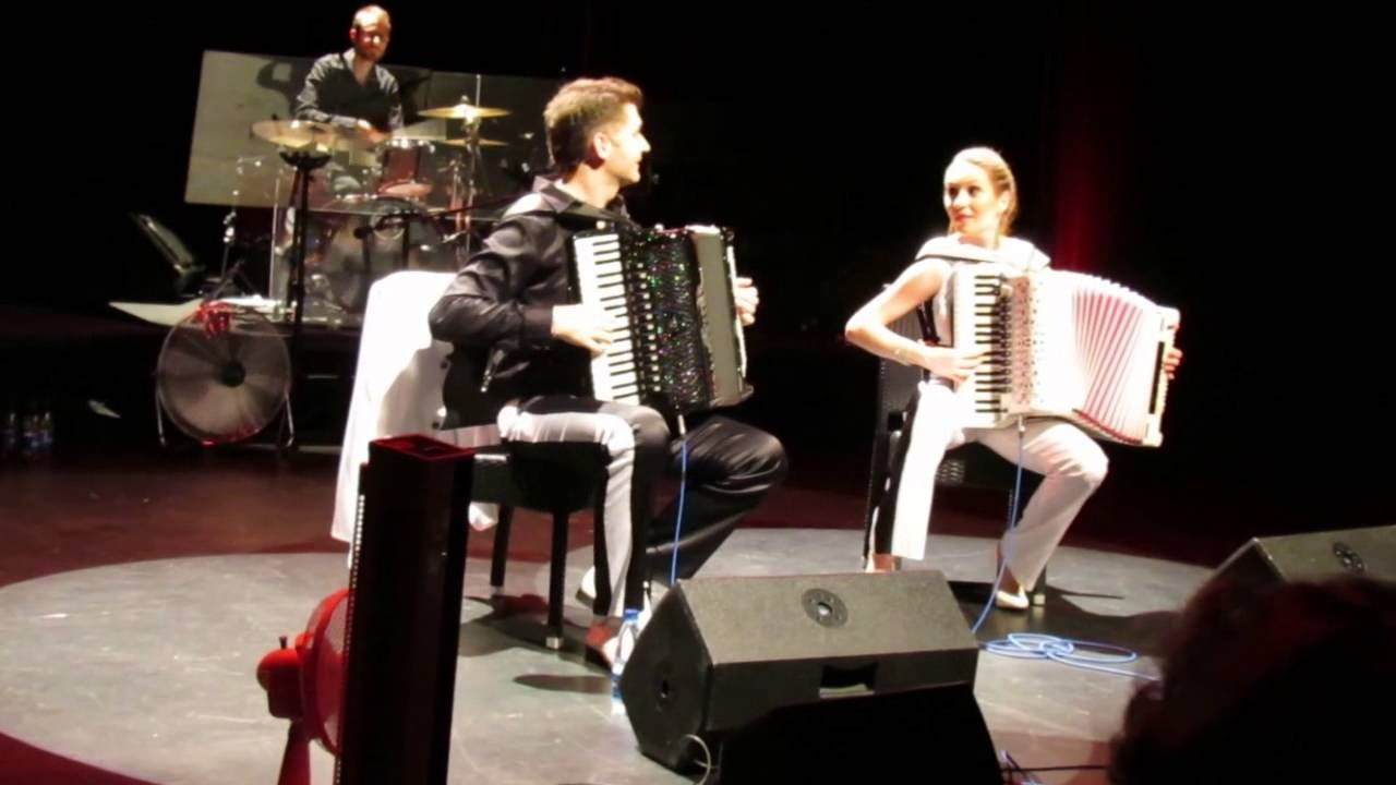 Фестиваль во Франции 2015. Аккордеонист Мирослав Лелюх