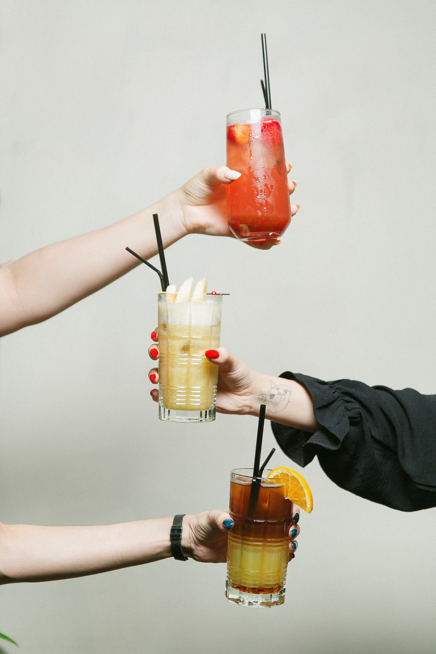 Креативная съемка напитков для бара - фотограф Екатеринбург