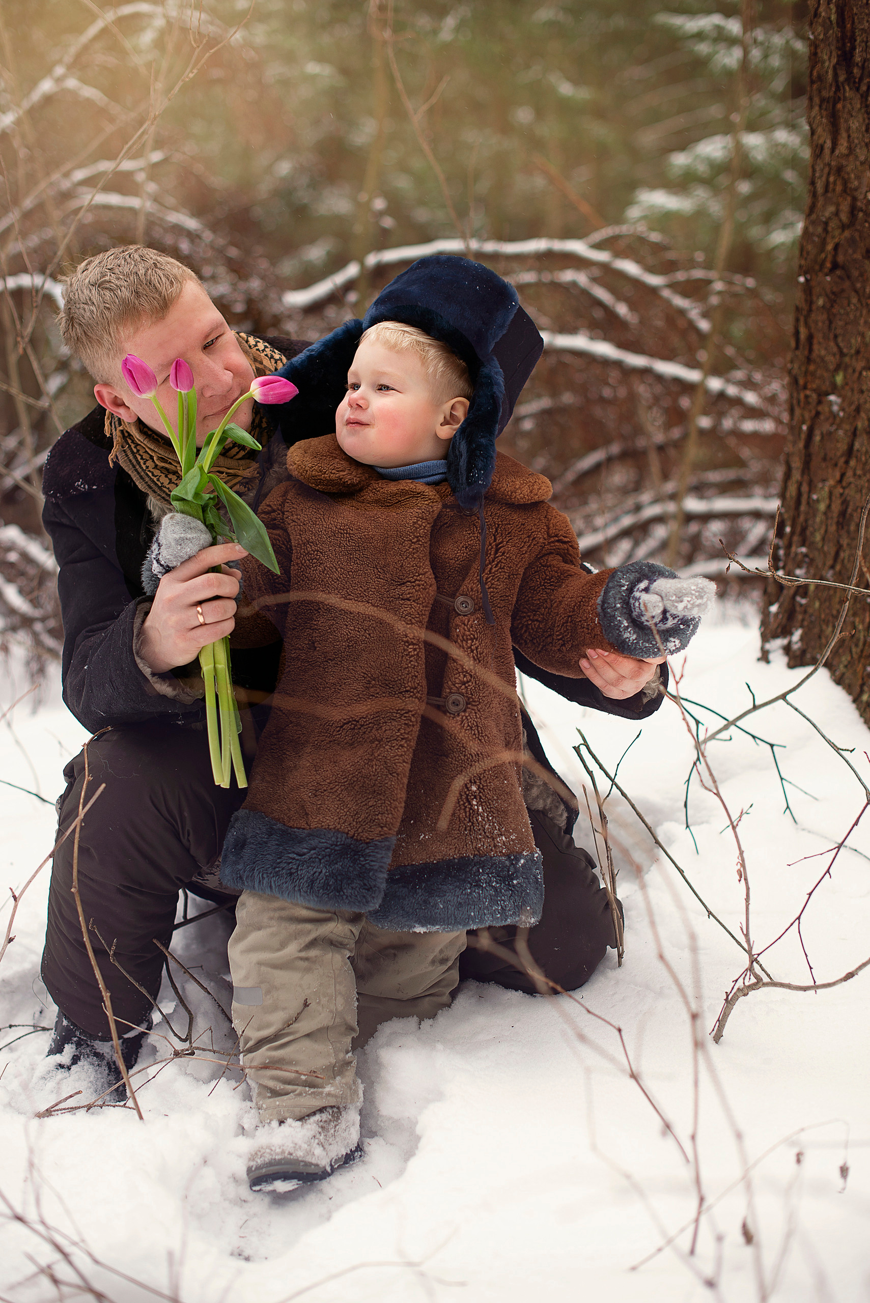 Зима в стиле ретро. Фотограф Альбина Вакунова