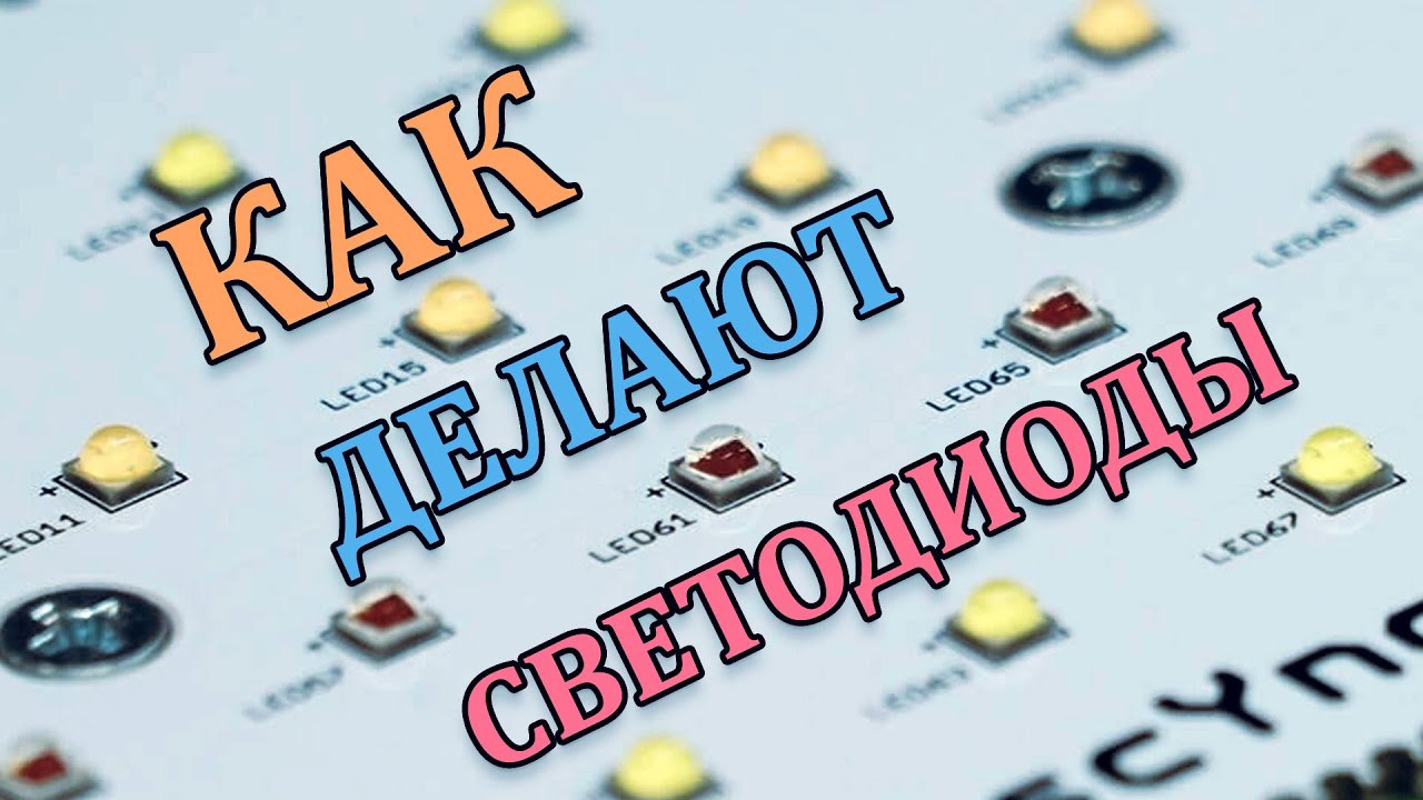 Производство светодиодов. Как это сделано?. Home