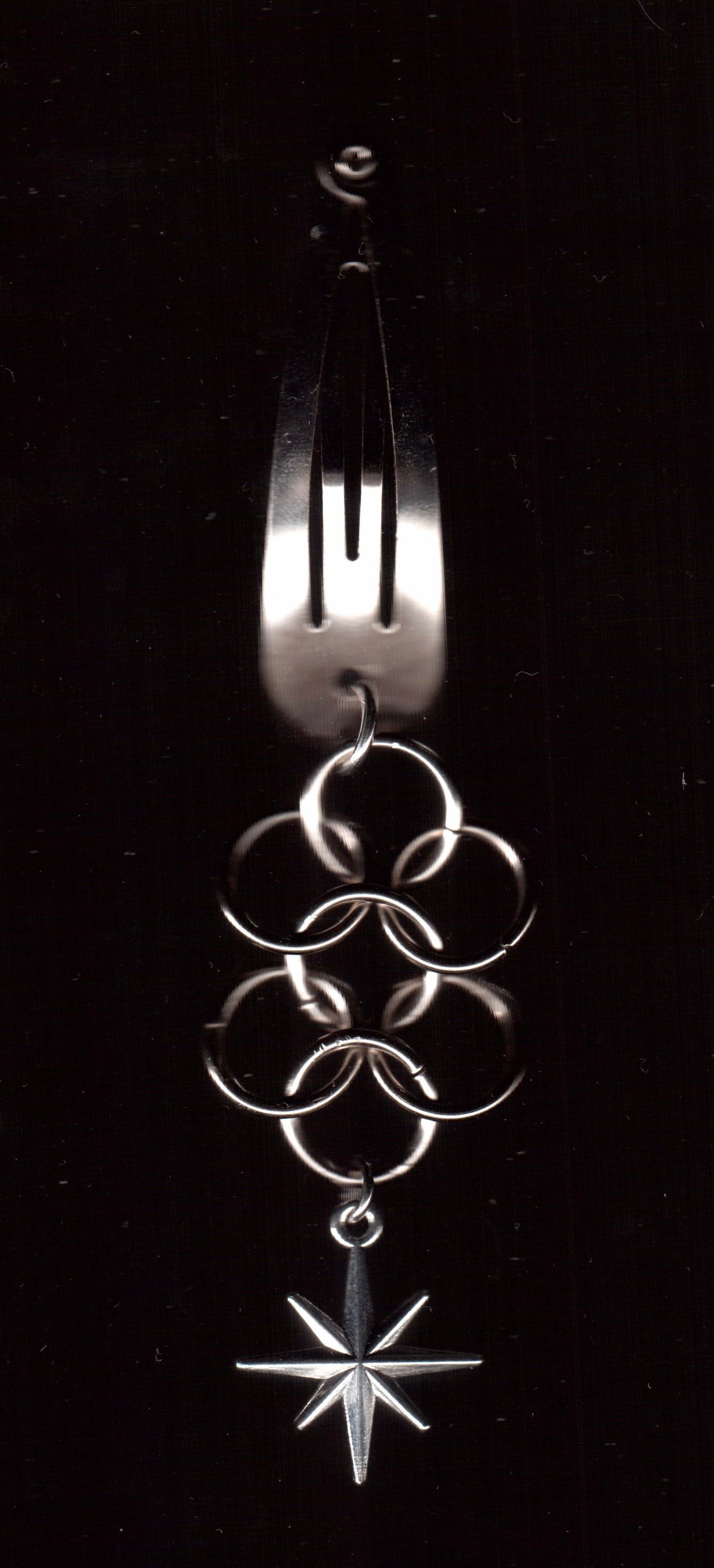 Заколки из кольчуги. Украшения из кольчуги в Москве Соня Спросонья