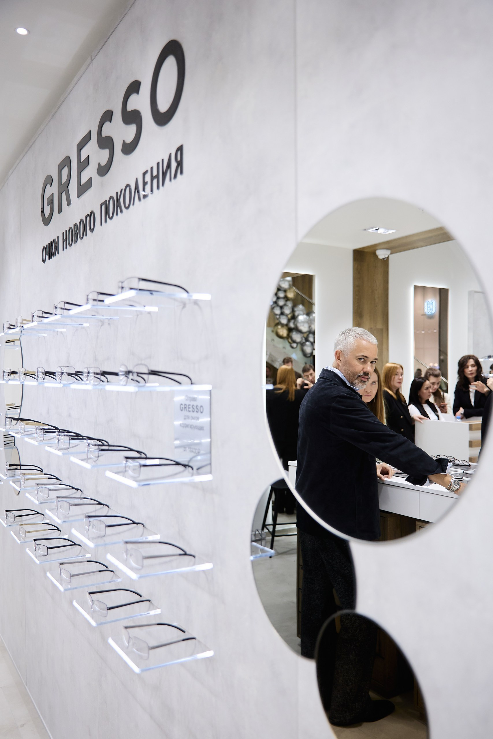 Открытие бутика Gresso в ТРЦ Галерея.