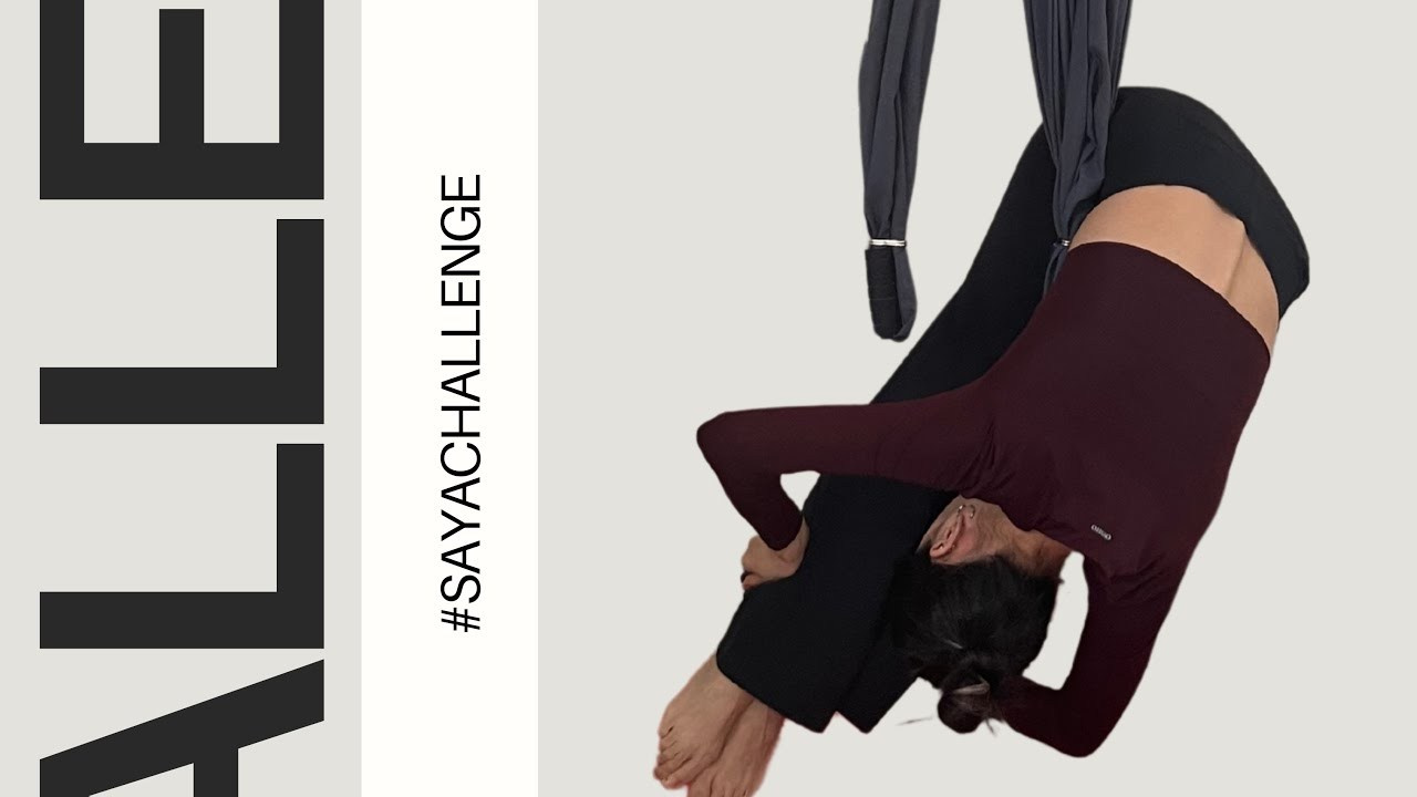 #sayachallenge. Преподаю и провожу обучение по флай йоге