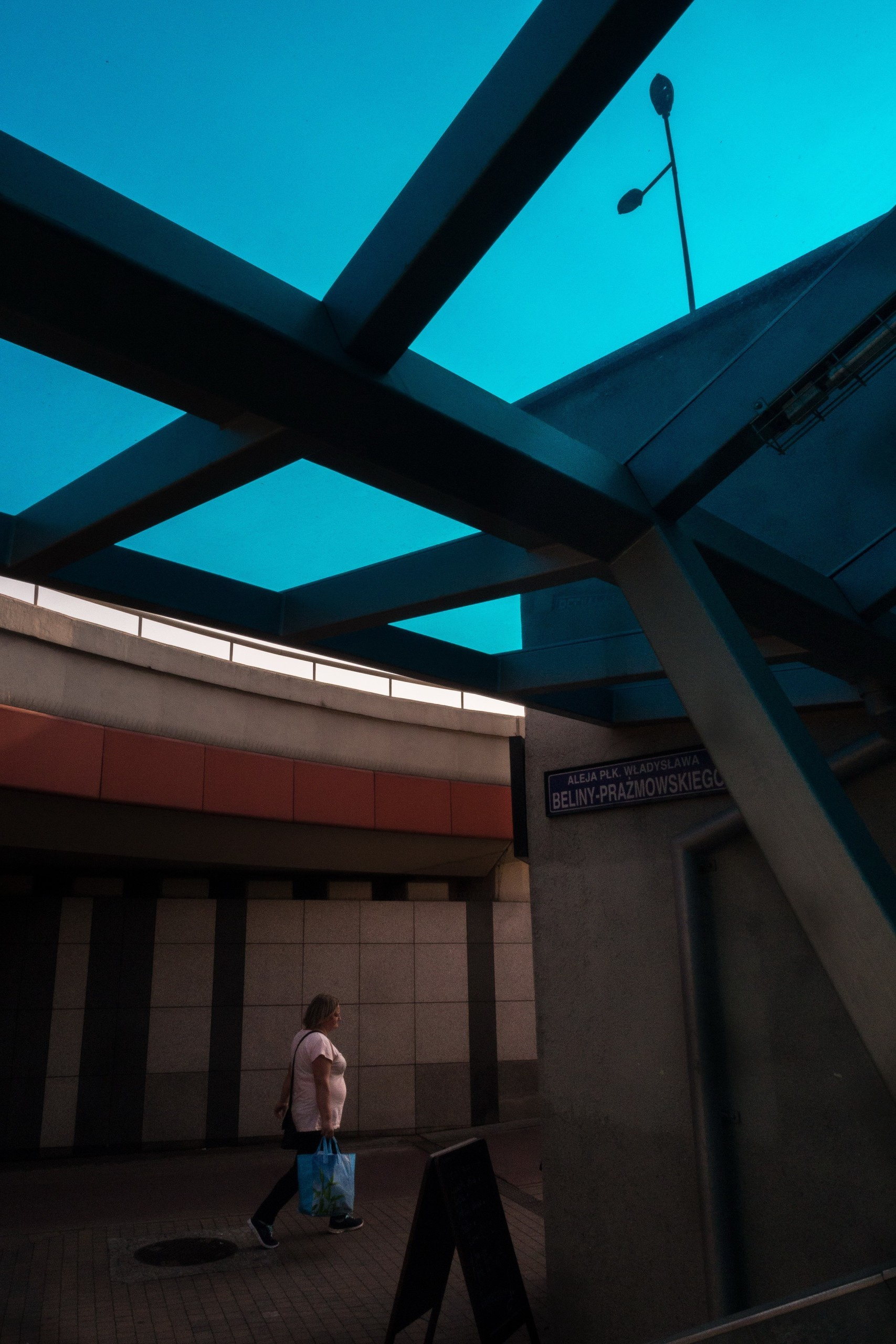 Poland. Künstler Verstecktoff