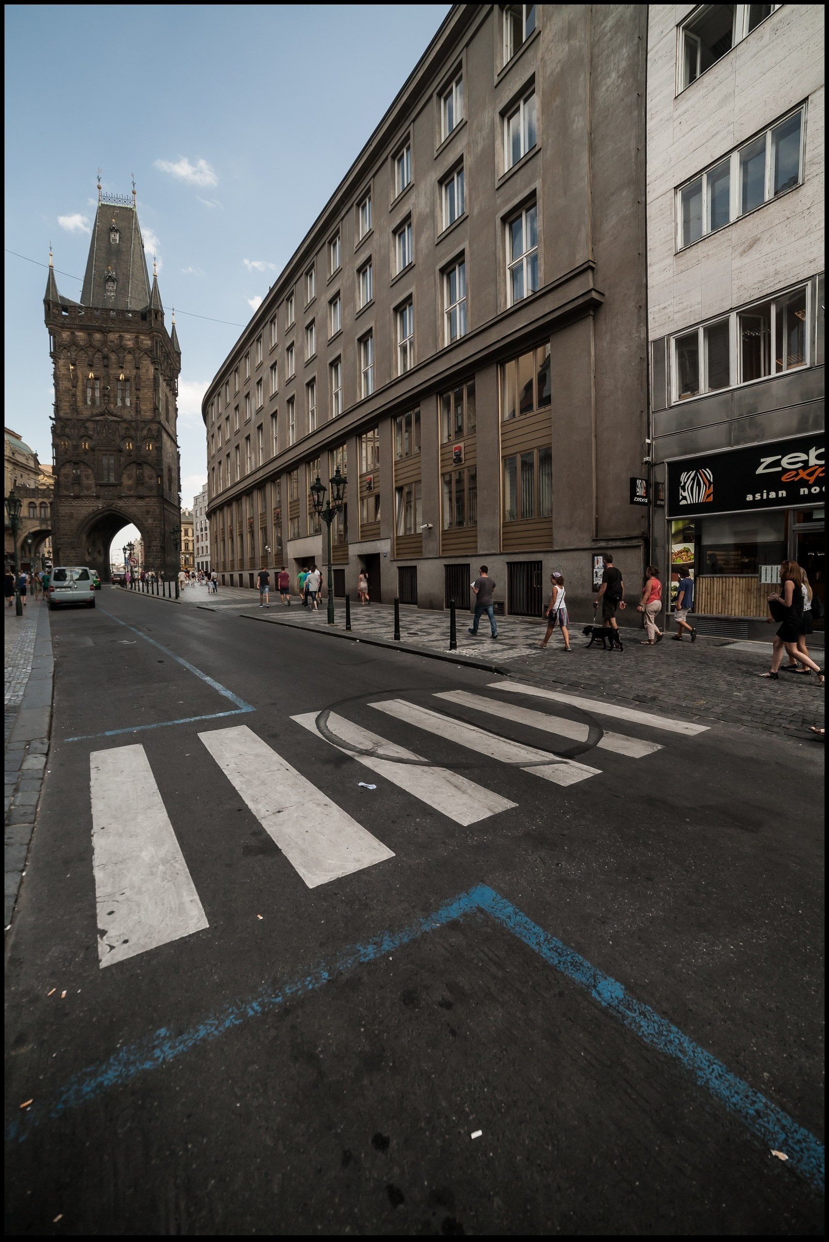 Czech Republic. Künstler Verstecktoff