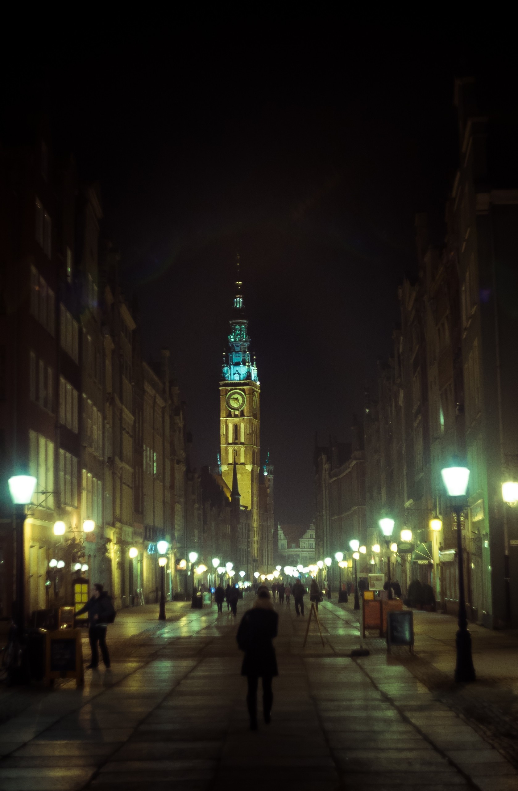 Poland. Künstler Verstecktoff