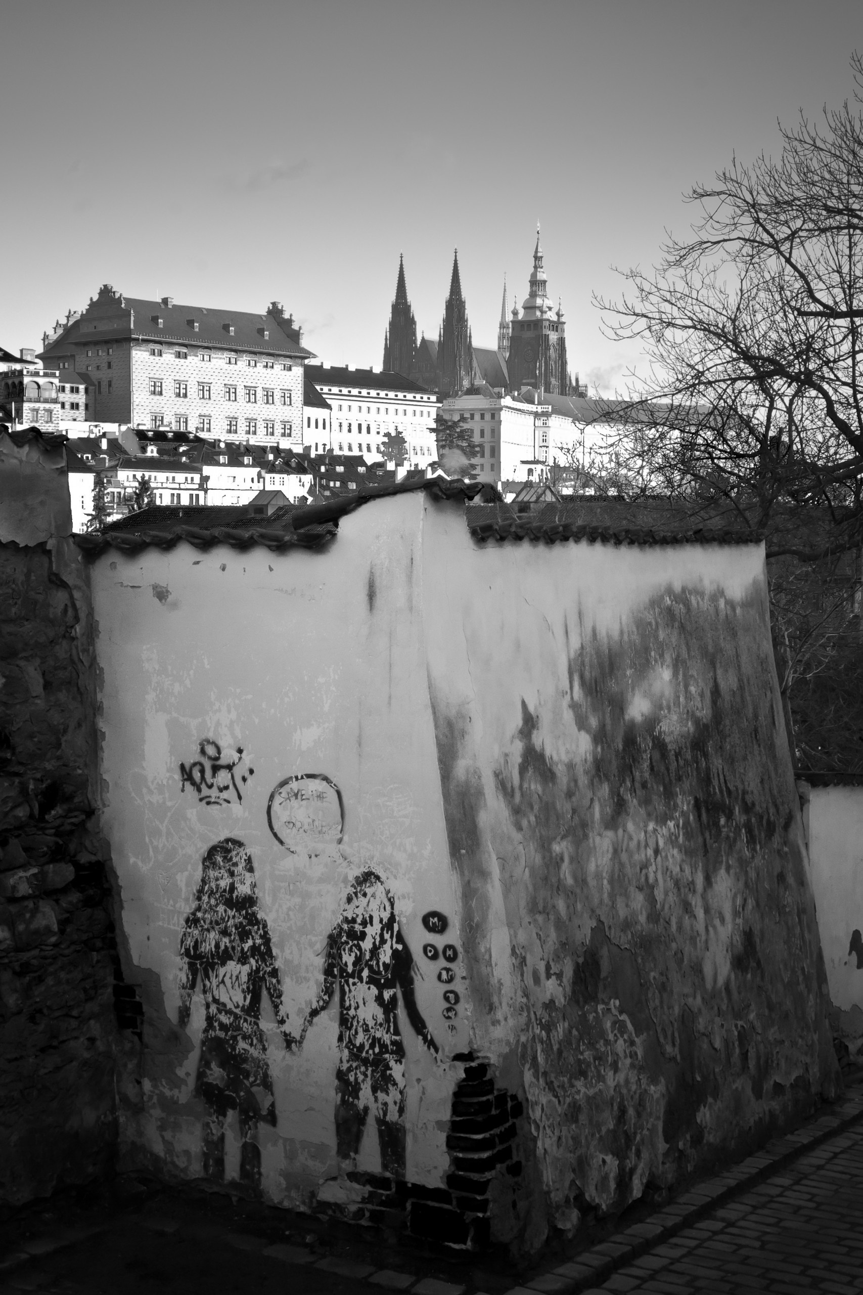 Czech Republic. Künstler Verstecktoff