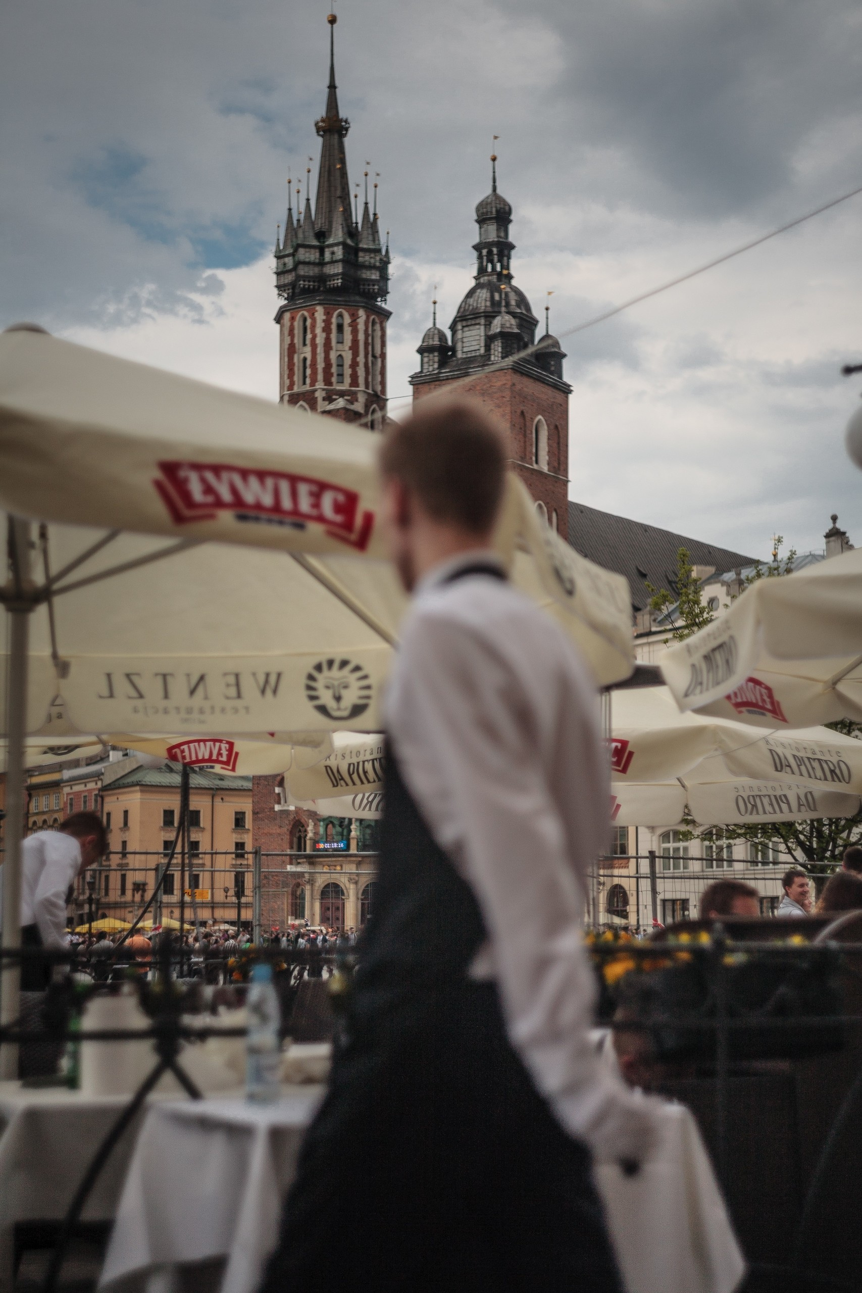 Poland. Künstler Verstecktoff