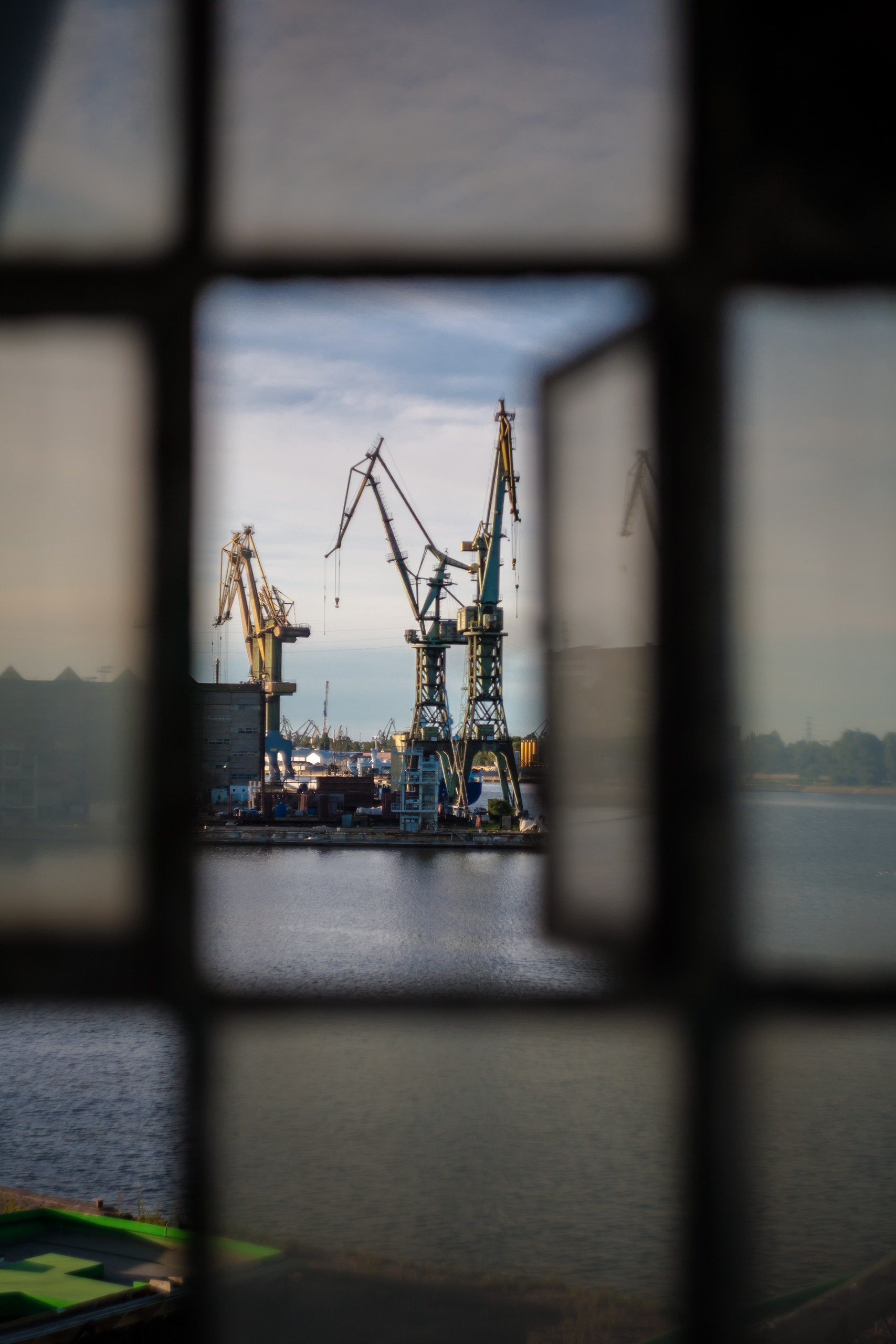 Poland. Künstler Verstecktoff