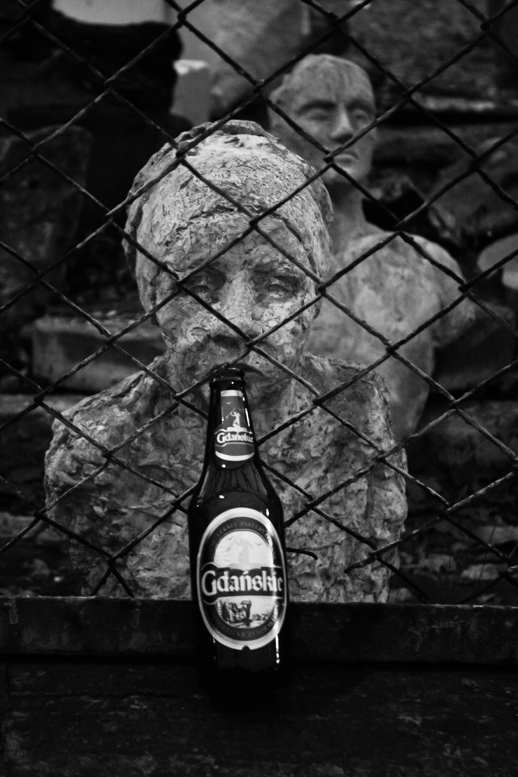 Poland. Künstler Verstecktoff