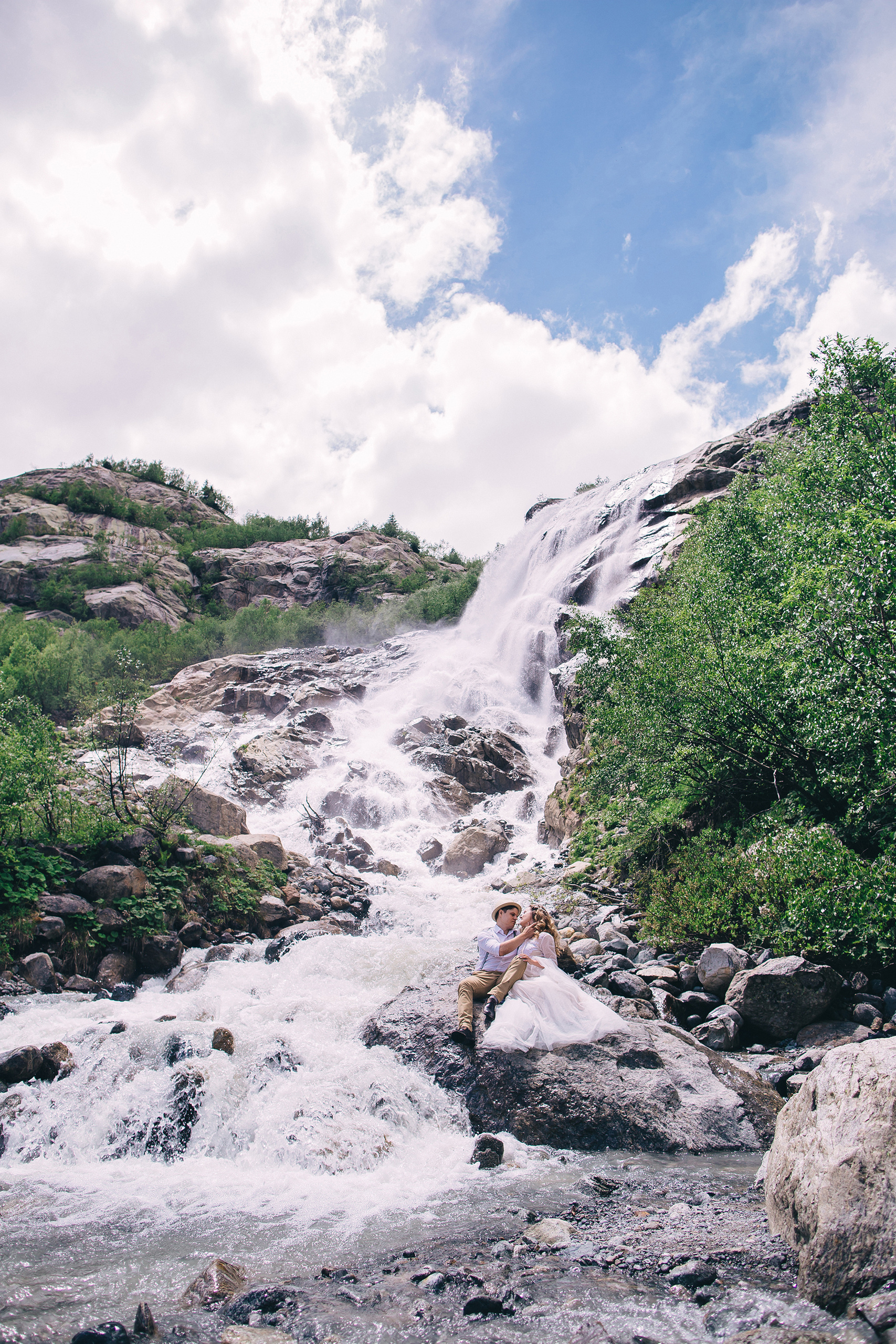 Алина и Сергей. Домбай. Свадебный фотограф и видеограф Когай Дмитрий и Юлия