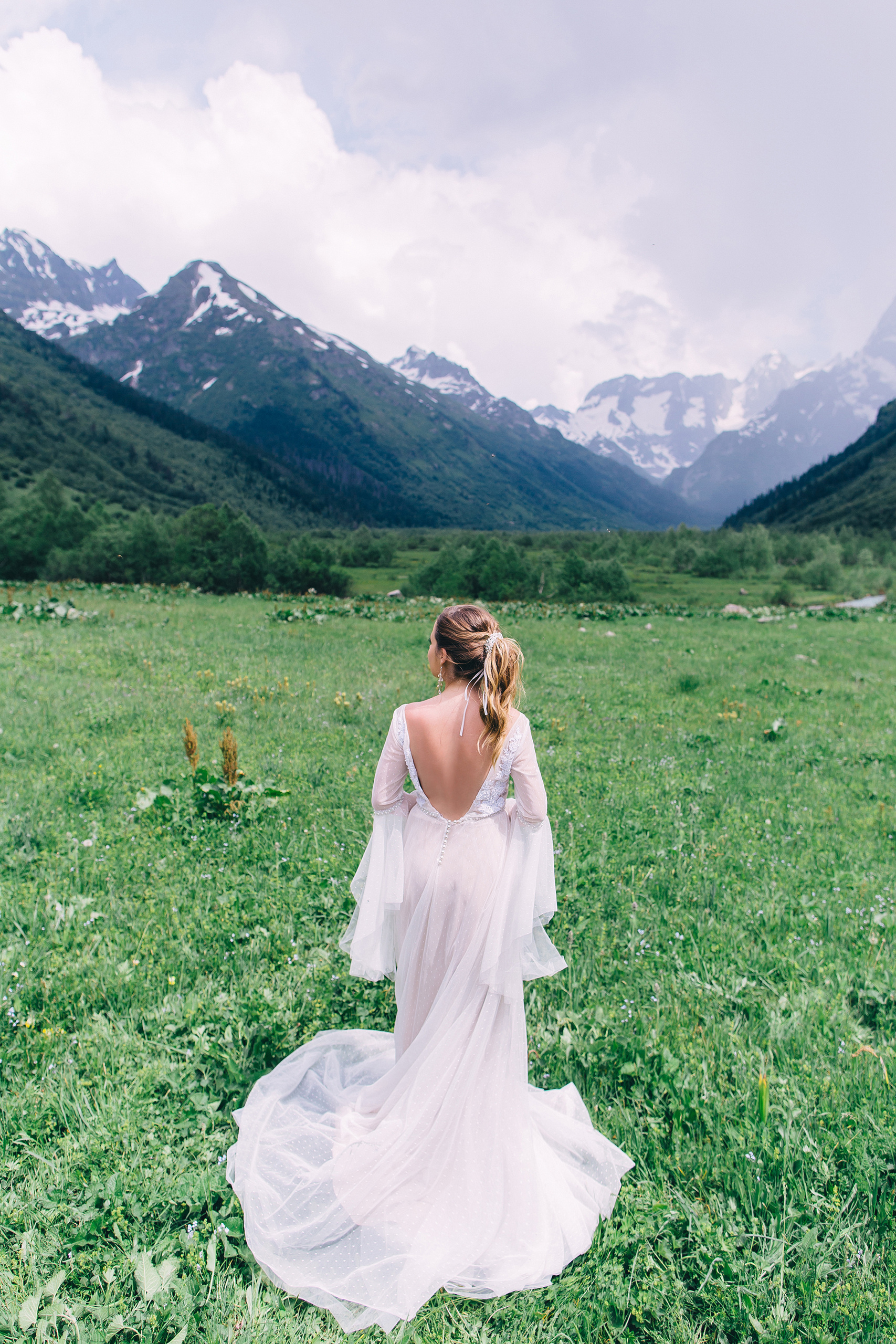 Алина и Сергей. Домбай. Свадебный фотограф и видеограф Когай Дмитрий и Юлия