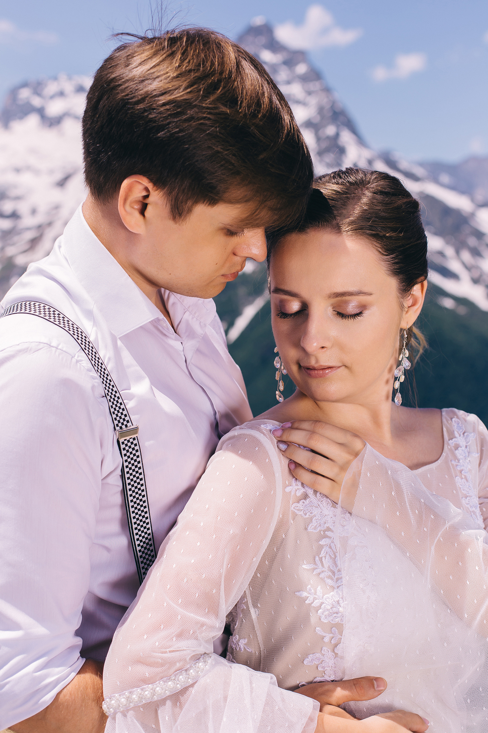 Алина и Сергей. Домбай. Свадебный фотограф и видеограф Когай Дмитрий и Юлия